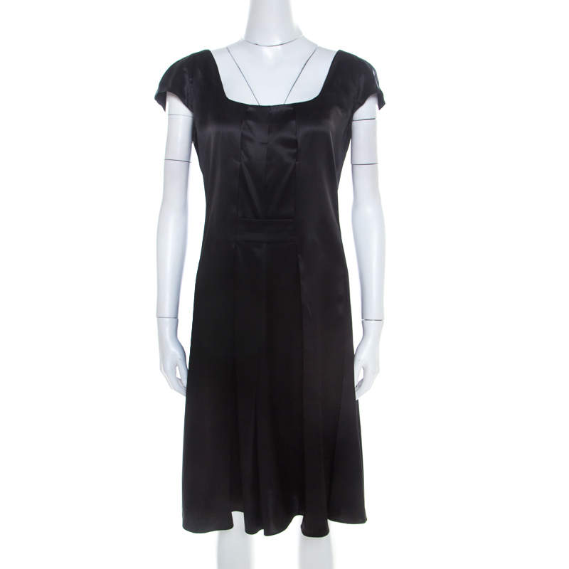 emporio armani black dress