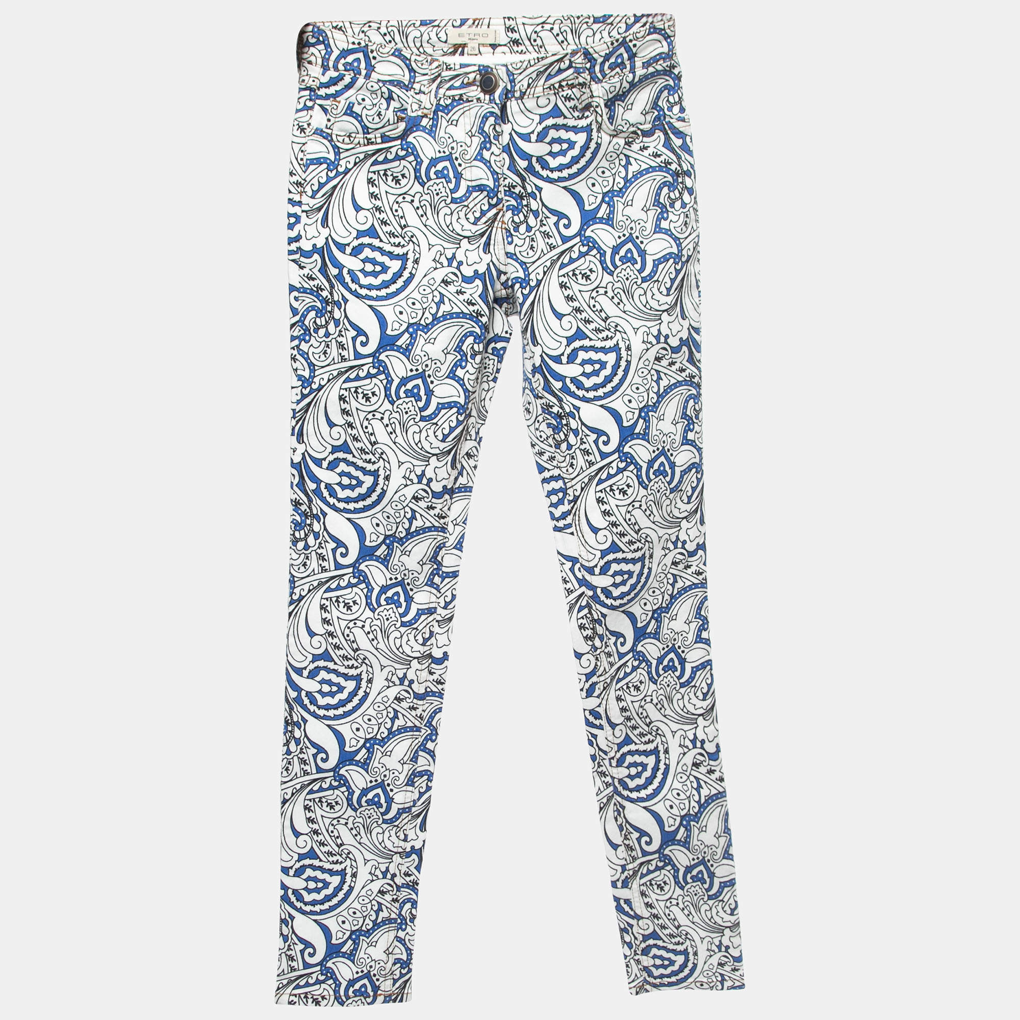 ETRO paisley-print wide-leg Trousers - Farfetch