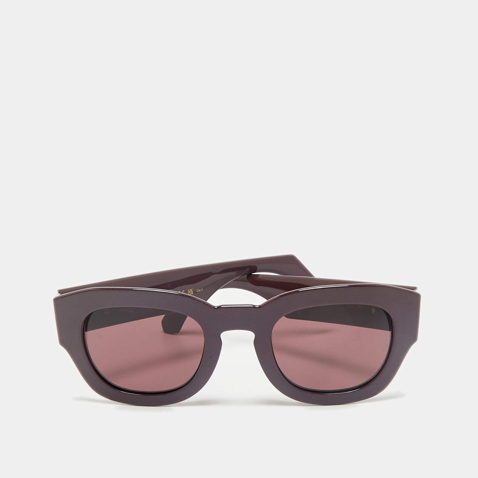 Etro Burgundy/Black 0079/S LHF U1 Frame Square Sunglasses