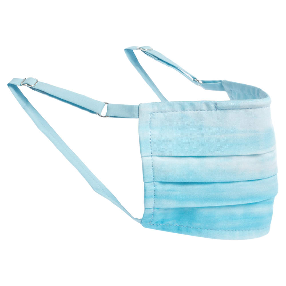 Collars & Cuffs Non-Medical Handmade Blue Sky Face Mask (Available for UAE Customers Only)