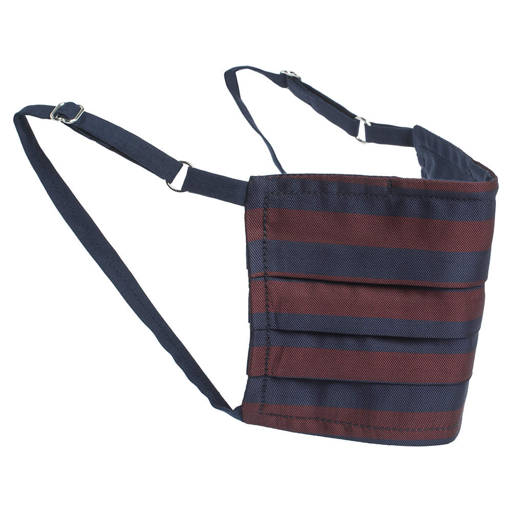 Collars & Cuffs Non-Medical Handmade Merlot Face Mask (Available for UAE Customers Only)