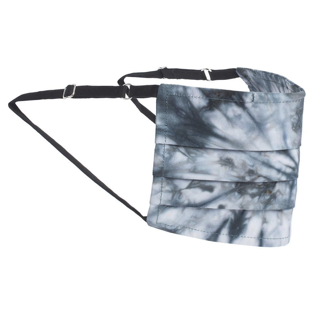 Non-Medical Handmade Black Tie Dye Face Mask By Mr. Moudz Collection (Available for UAE Customers Only)