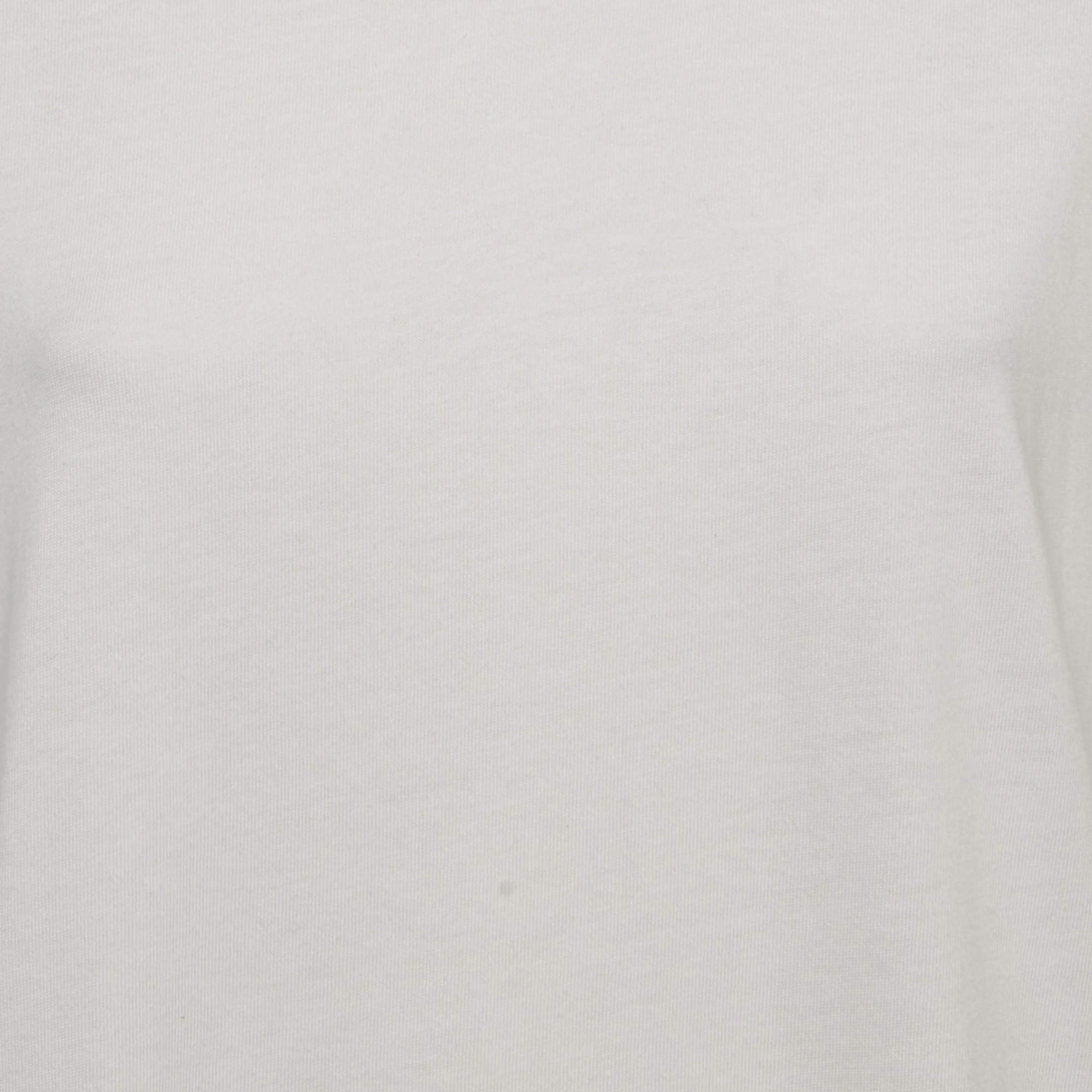 مملوكة مسبقًا تيشرت واسع فير أوف غود إسينشالز جيرسي أبيض متوسط الحجم