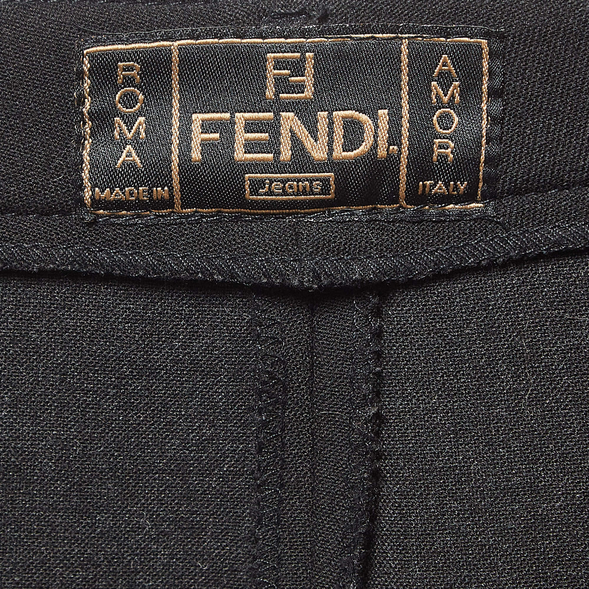 【関税&送料込】Fendi Black Crepe Skirt Fendi Black Crepe Skirt | italist