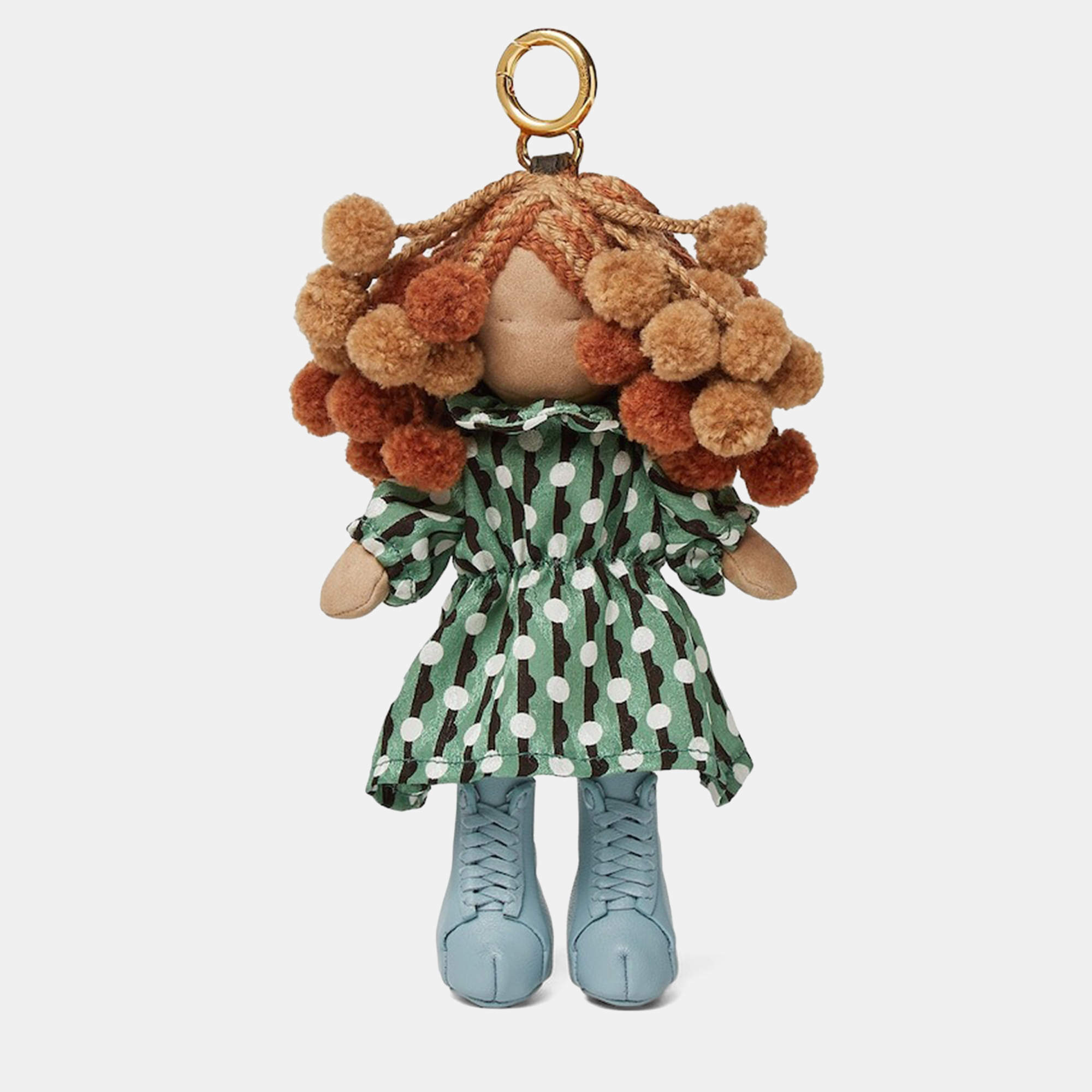 Pre Owned دلاية فندي بيسْت فْريندز فُورافَر غريس جلد متعدد الألوان 