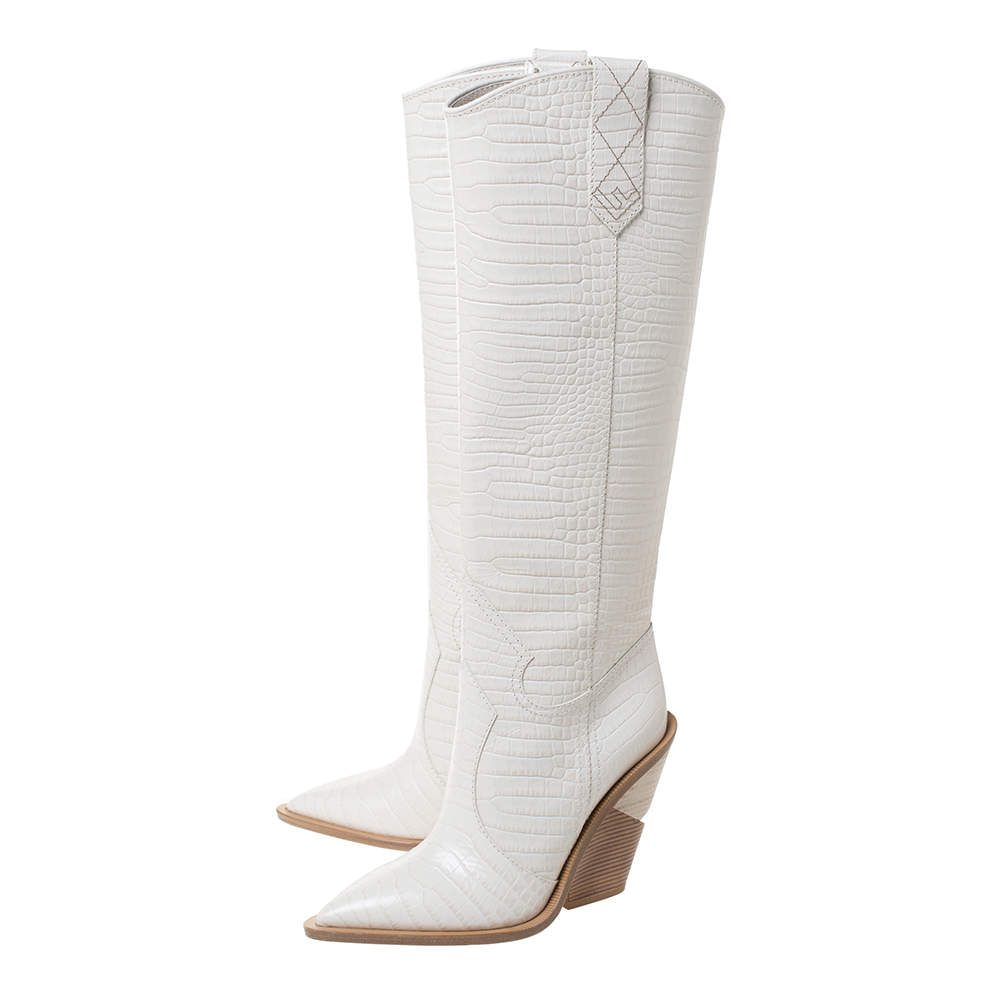 white fendi boots