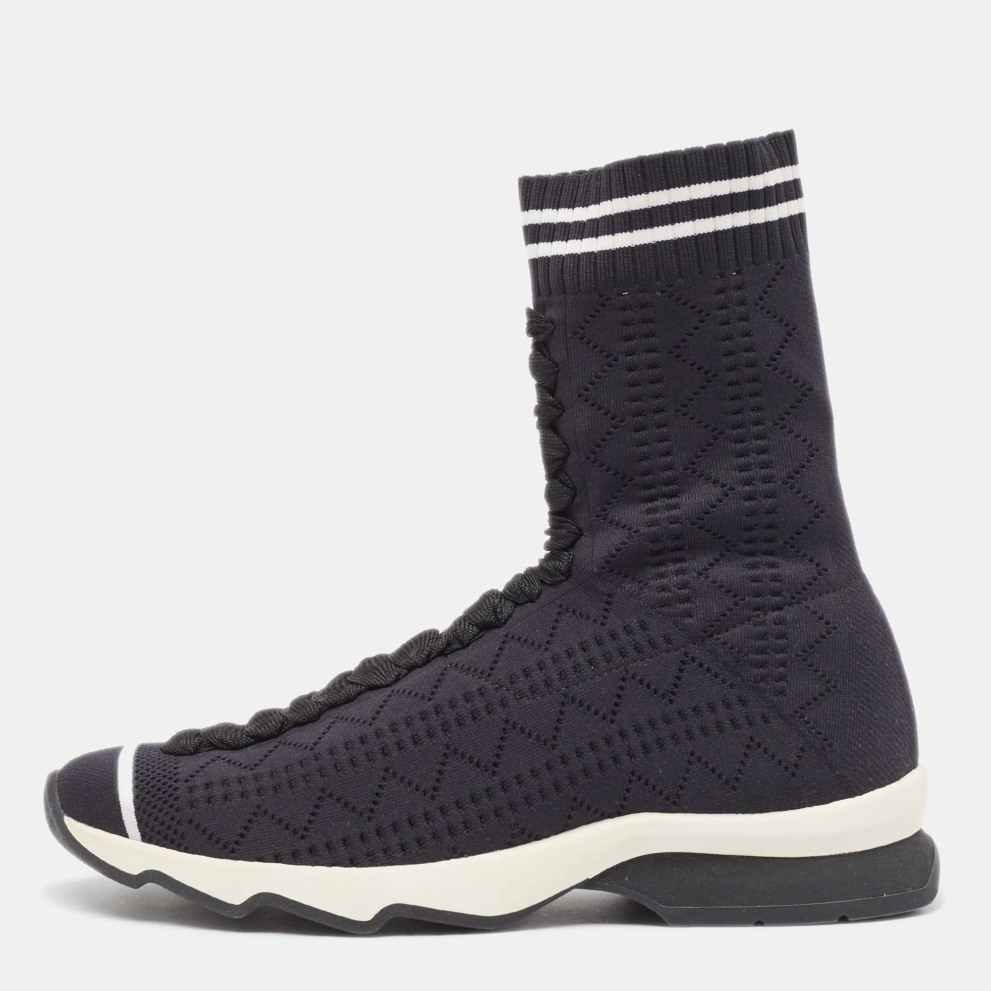 Fendi sock sneaker hotsell