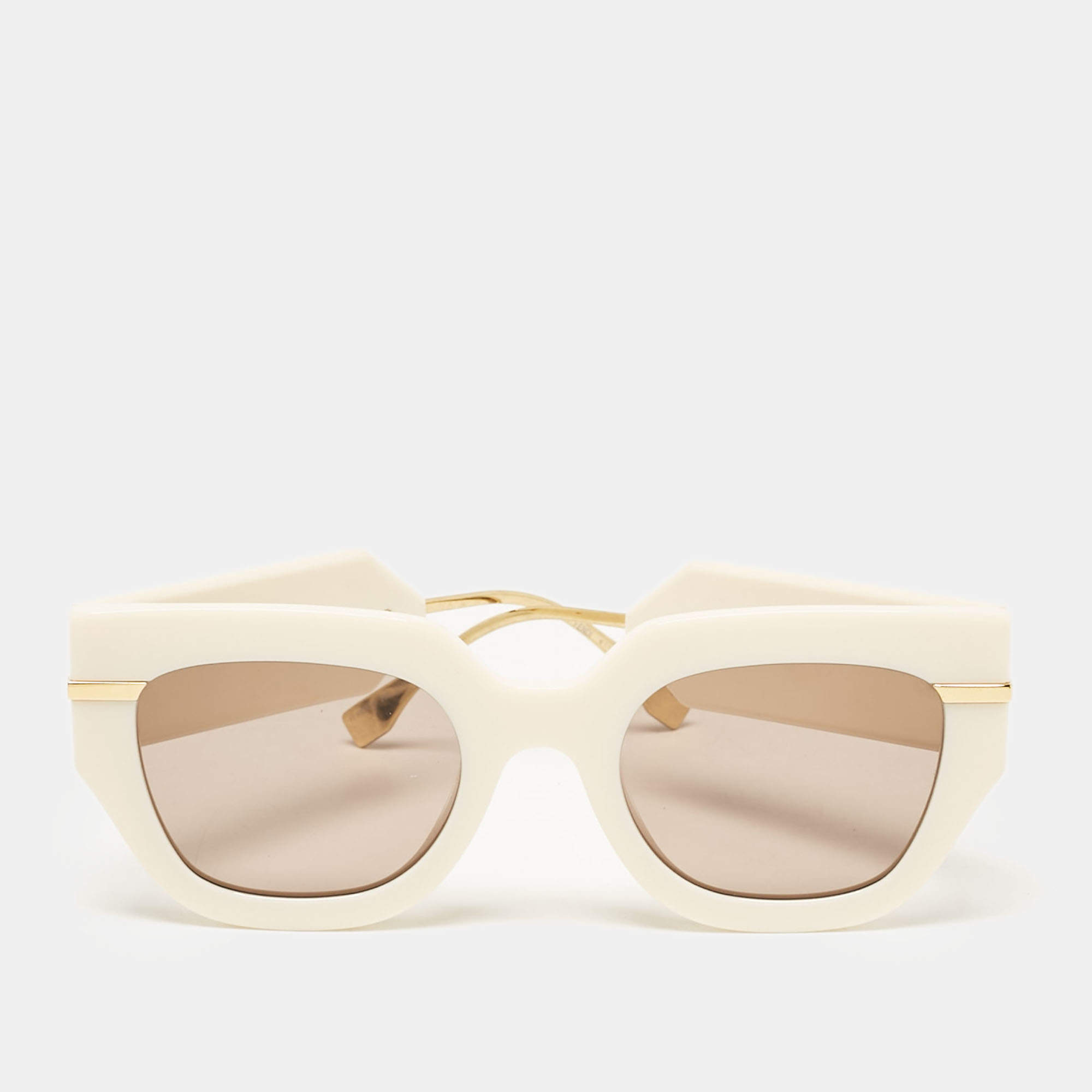 Fendi Off White FE400971 Fendigraphy Sunglasses