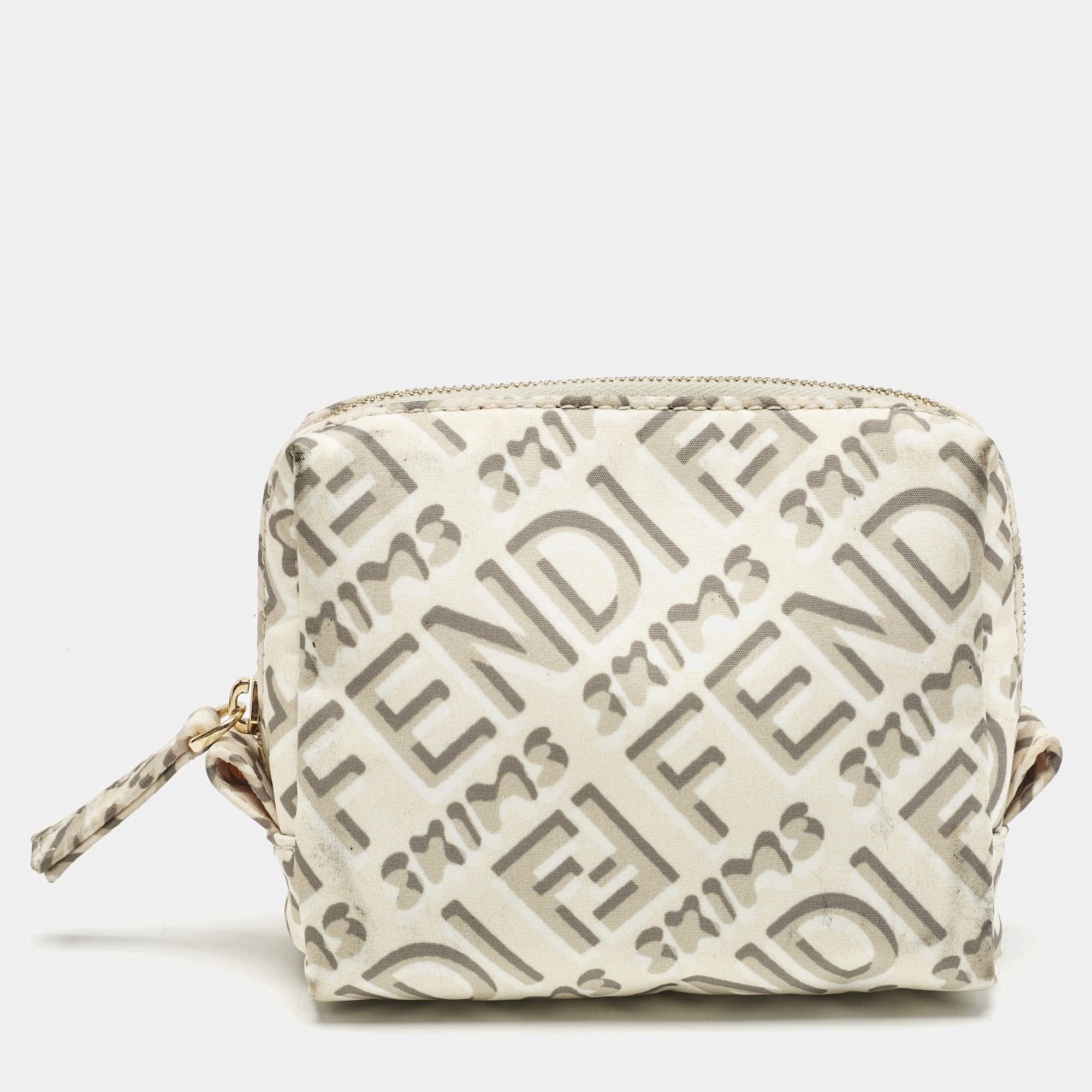 Fendi x SKIMS Multicolor Nylon XS Trapezoid Beauty Pouch 