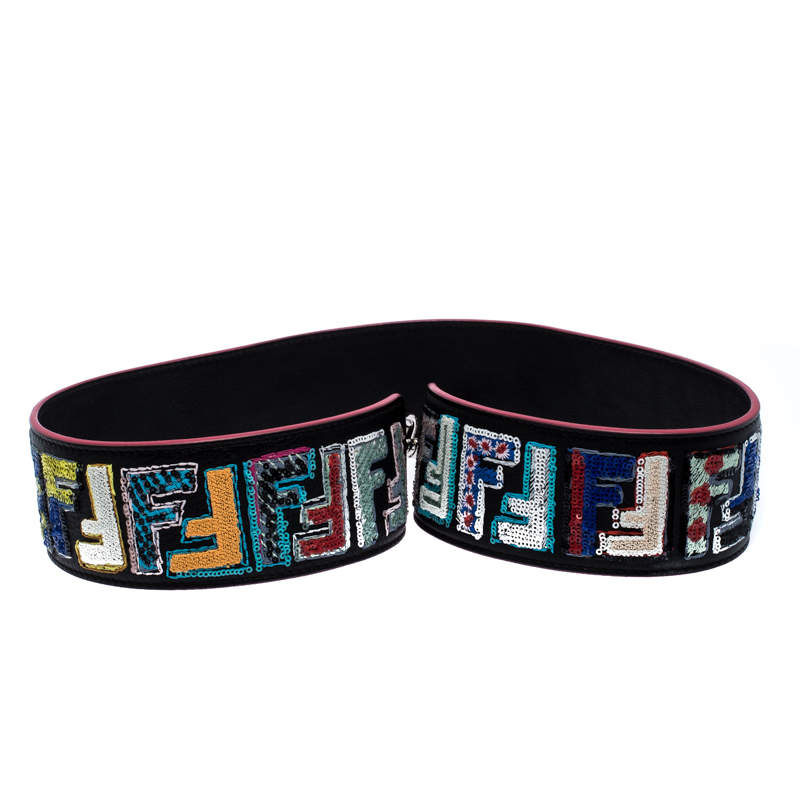 fendi multicolor belt