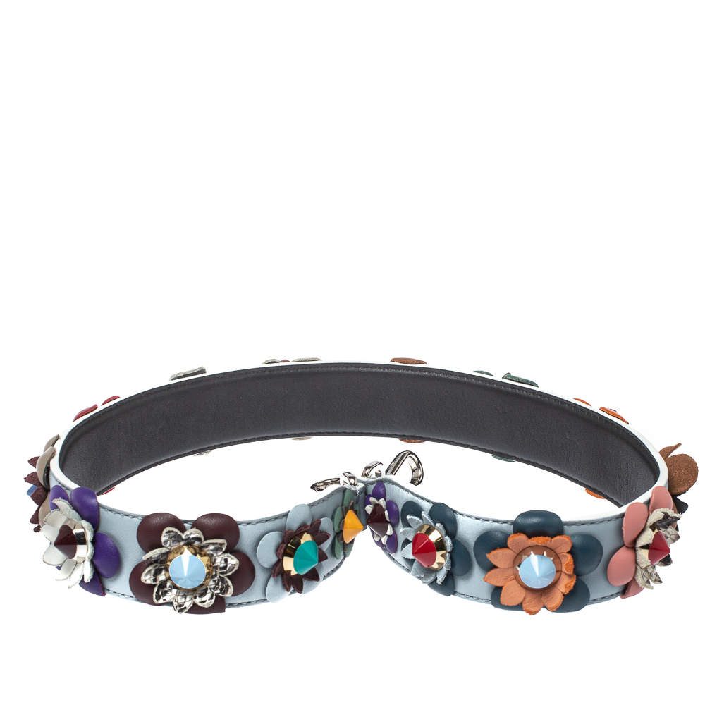 Pre Owned حمالة كتف فندي ستراب يو جلد مورد متعددة الالوان