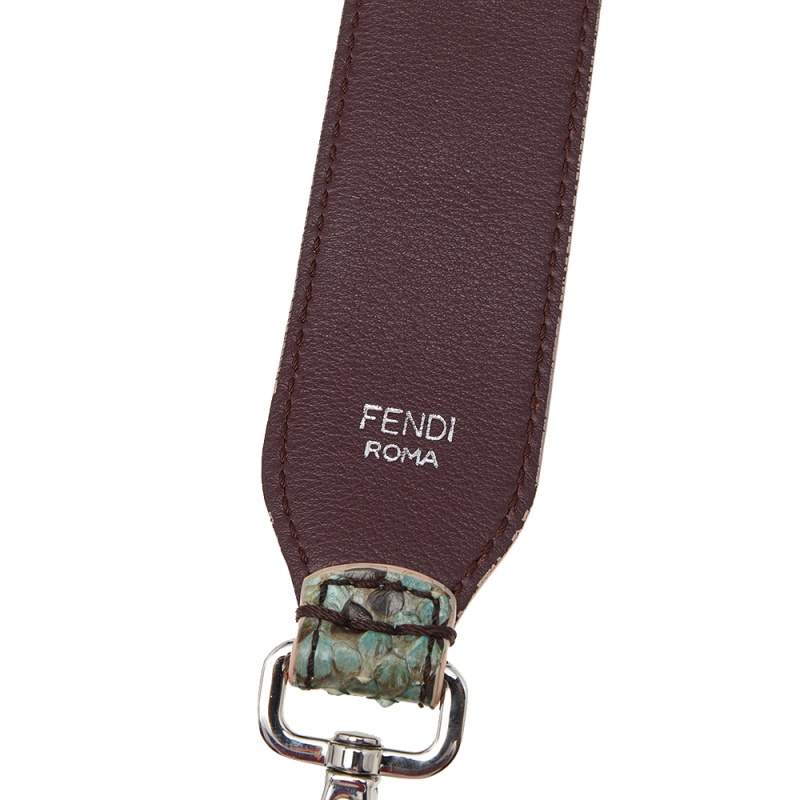 Fendi Python Leather Shoulder Strap - Green Bag Accessories, Accessories -  FEN215748