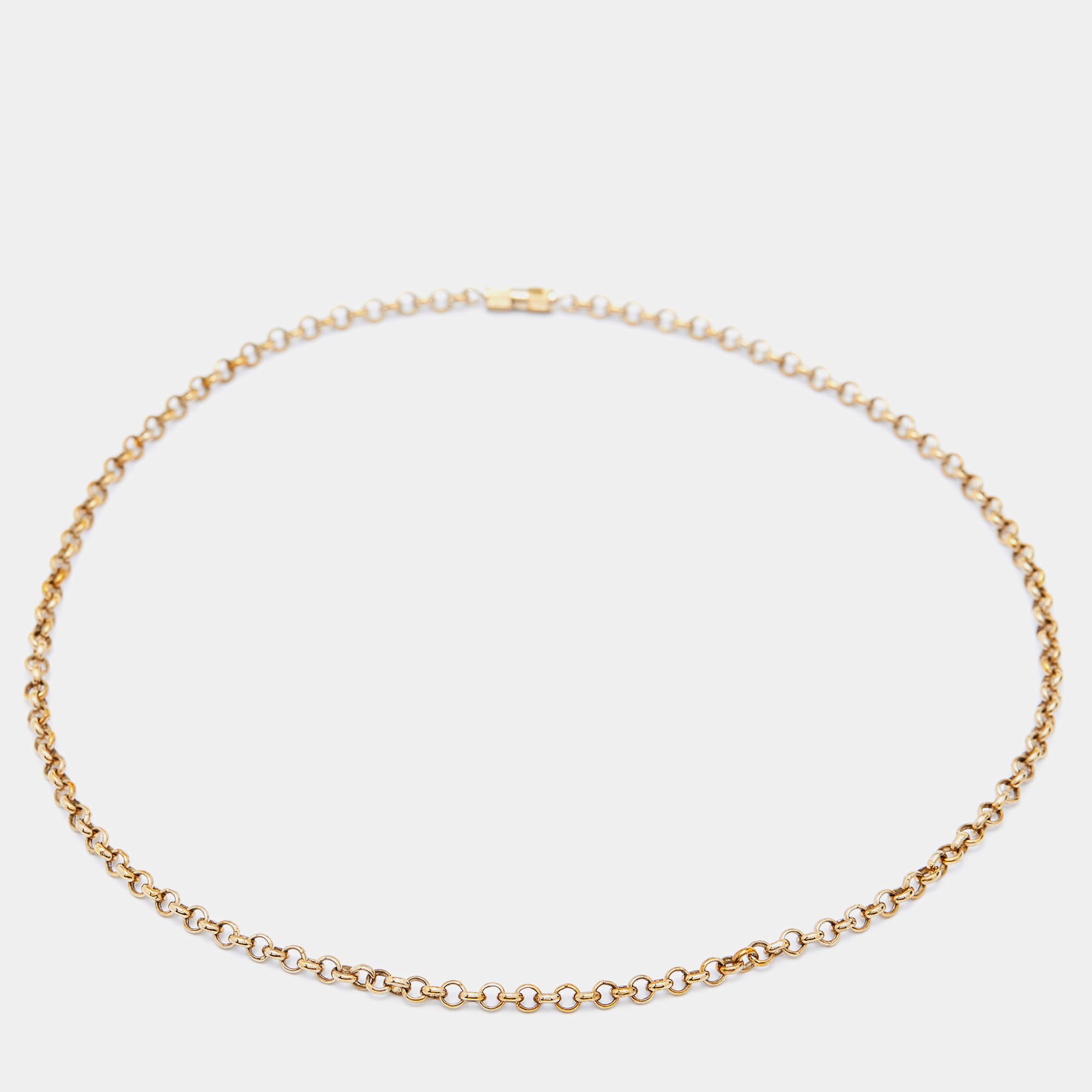 Pre Owned Fendi Identification Gold Tone Pendant Charm