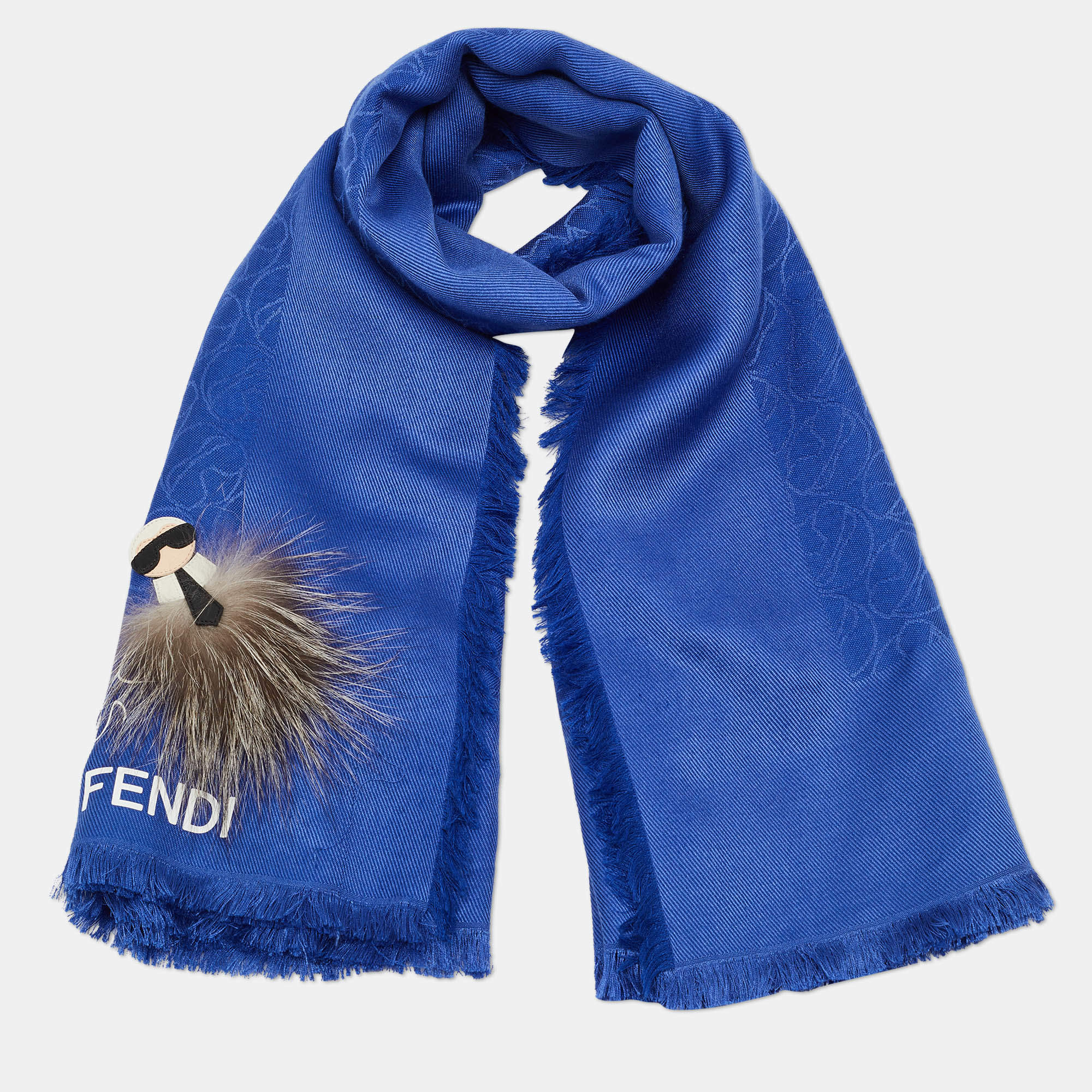 Fendi cheap karlito scarf