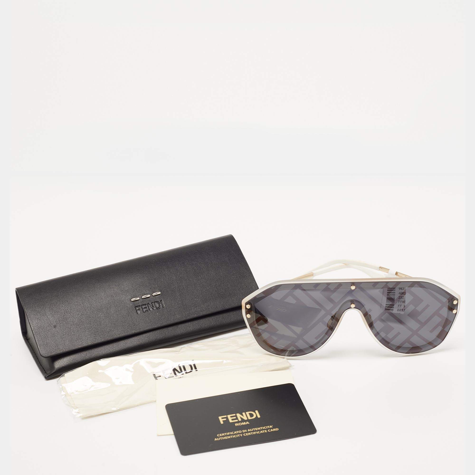 Fendi Women's FFM0039GS Shield Sunglasses, 41% OFF
