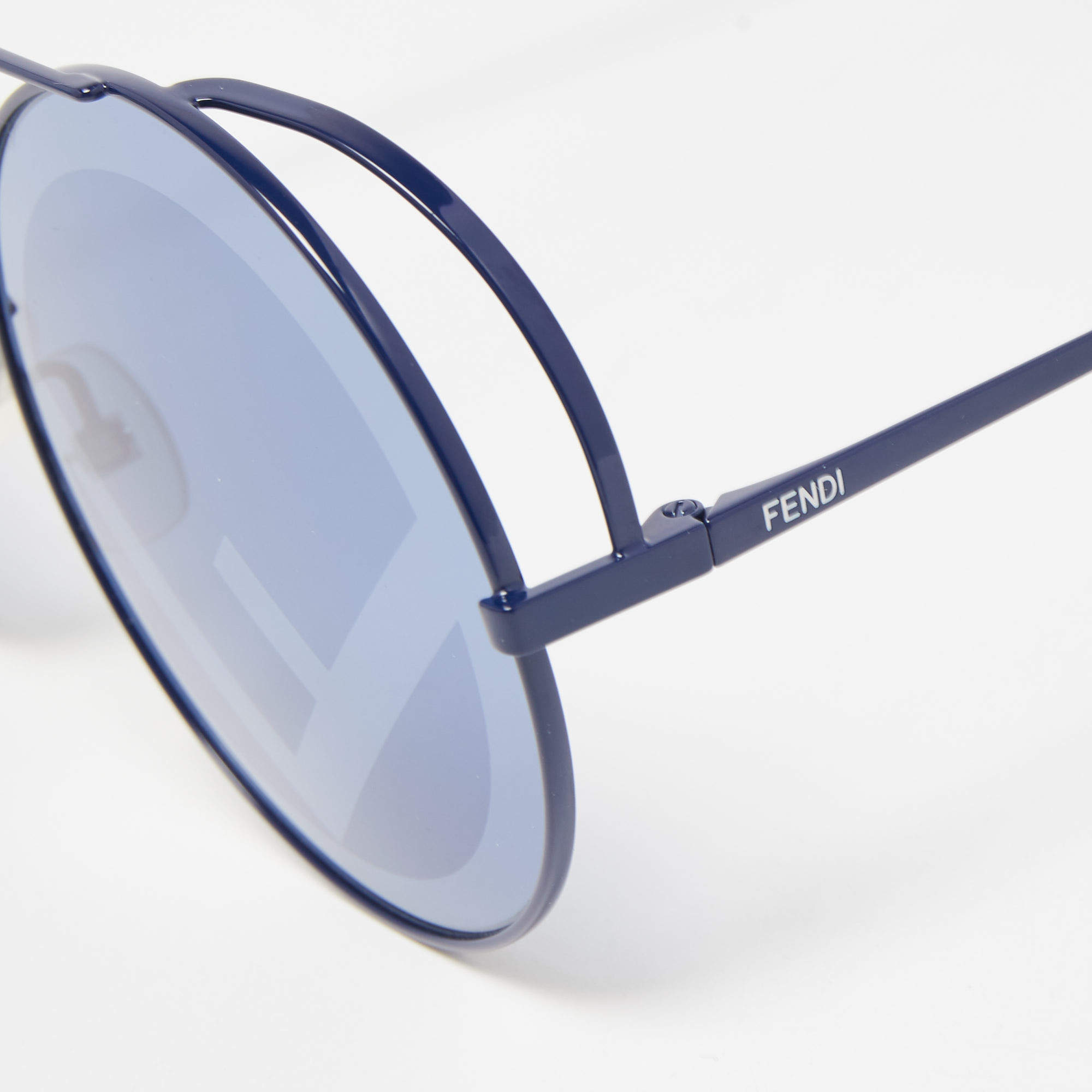 FENDI Fendirama Round Sunglasses FF0285/S Blue