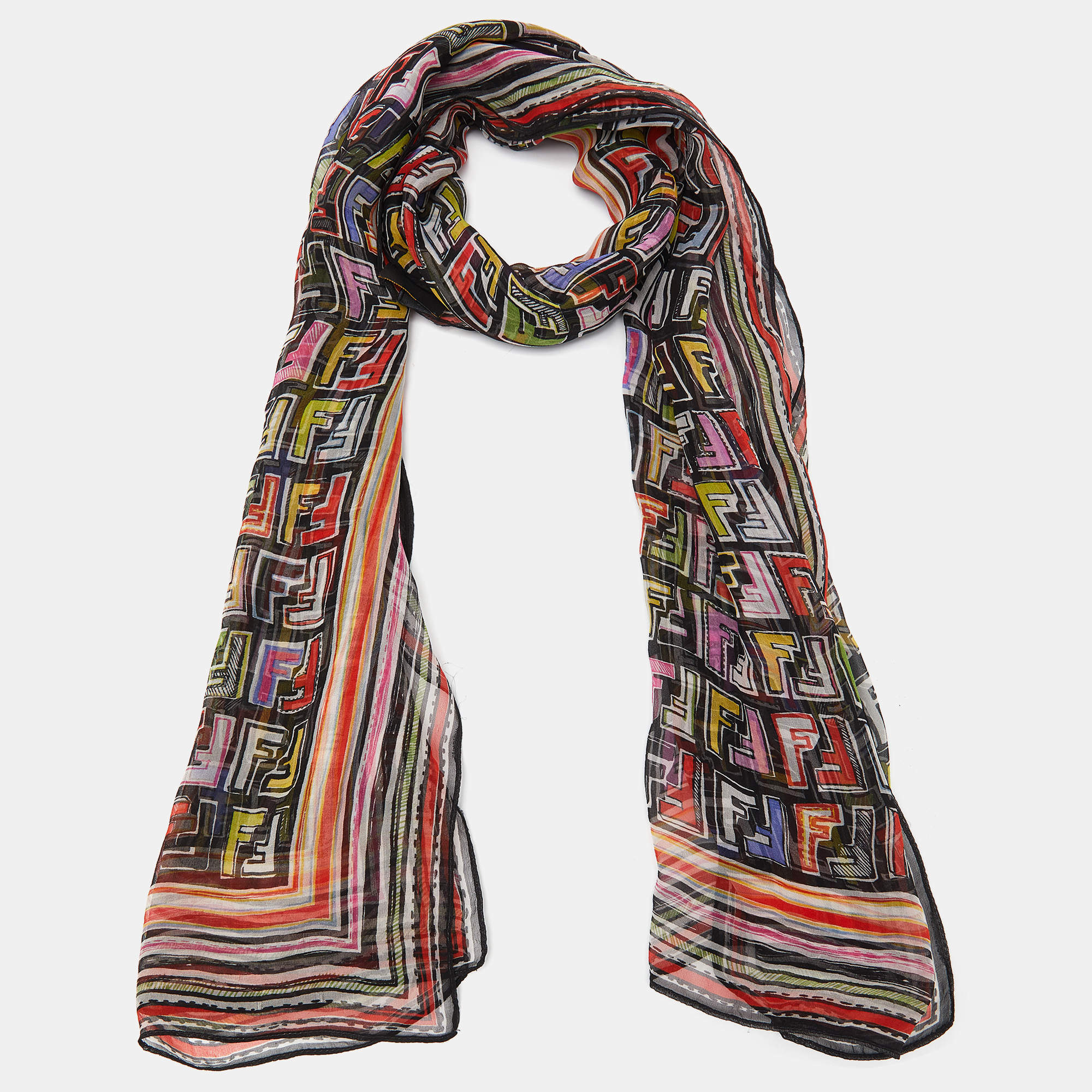 Womens fendi outlet scarf