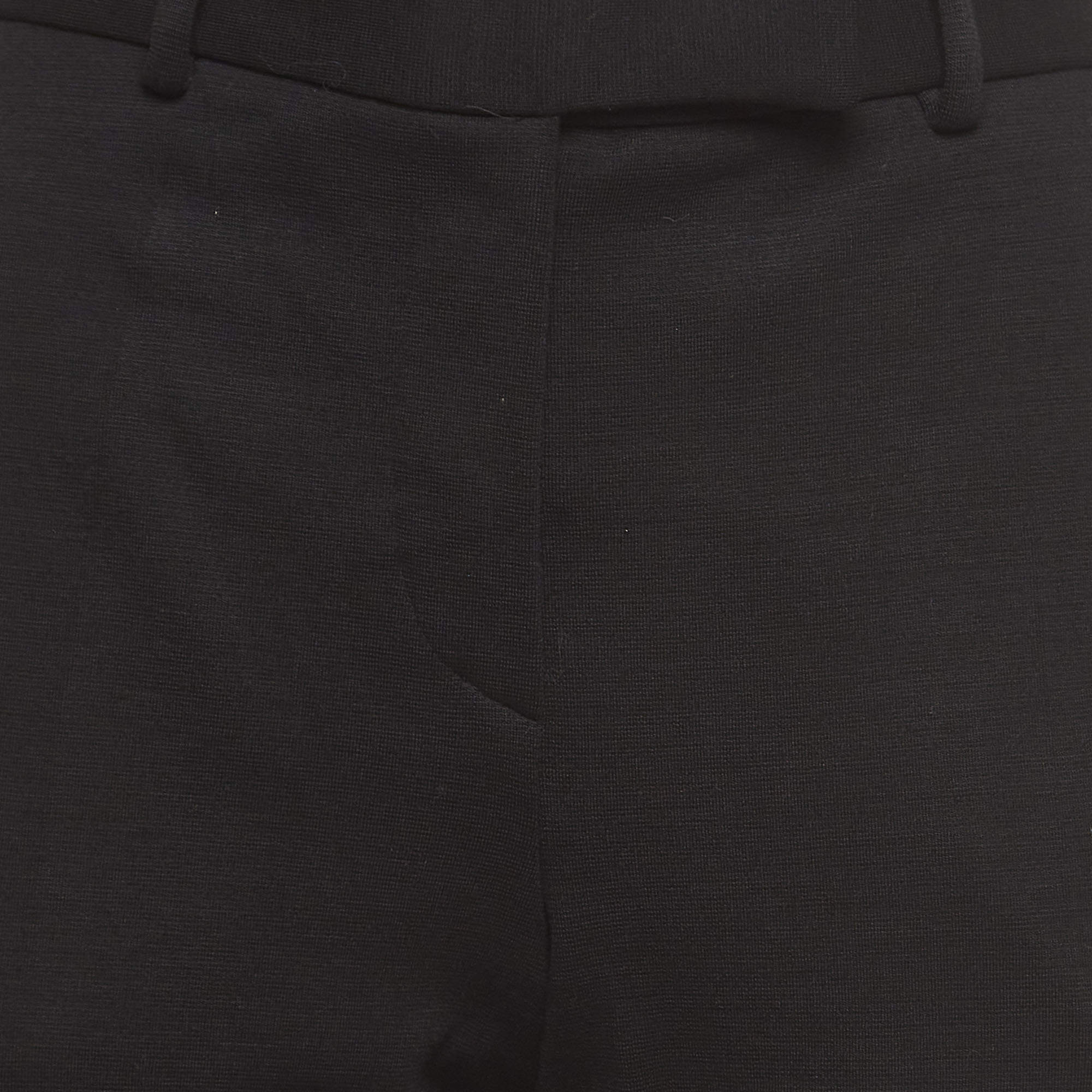 Fendi Vintage Black Wool Trousers S Fendi