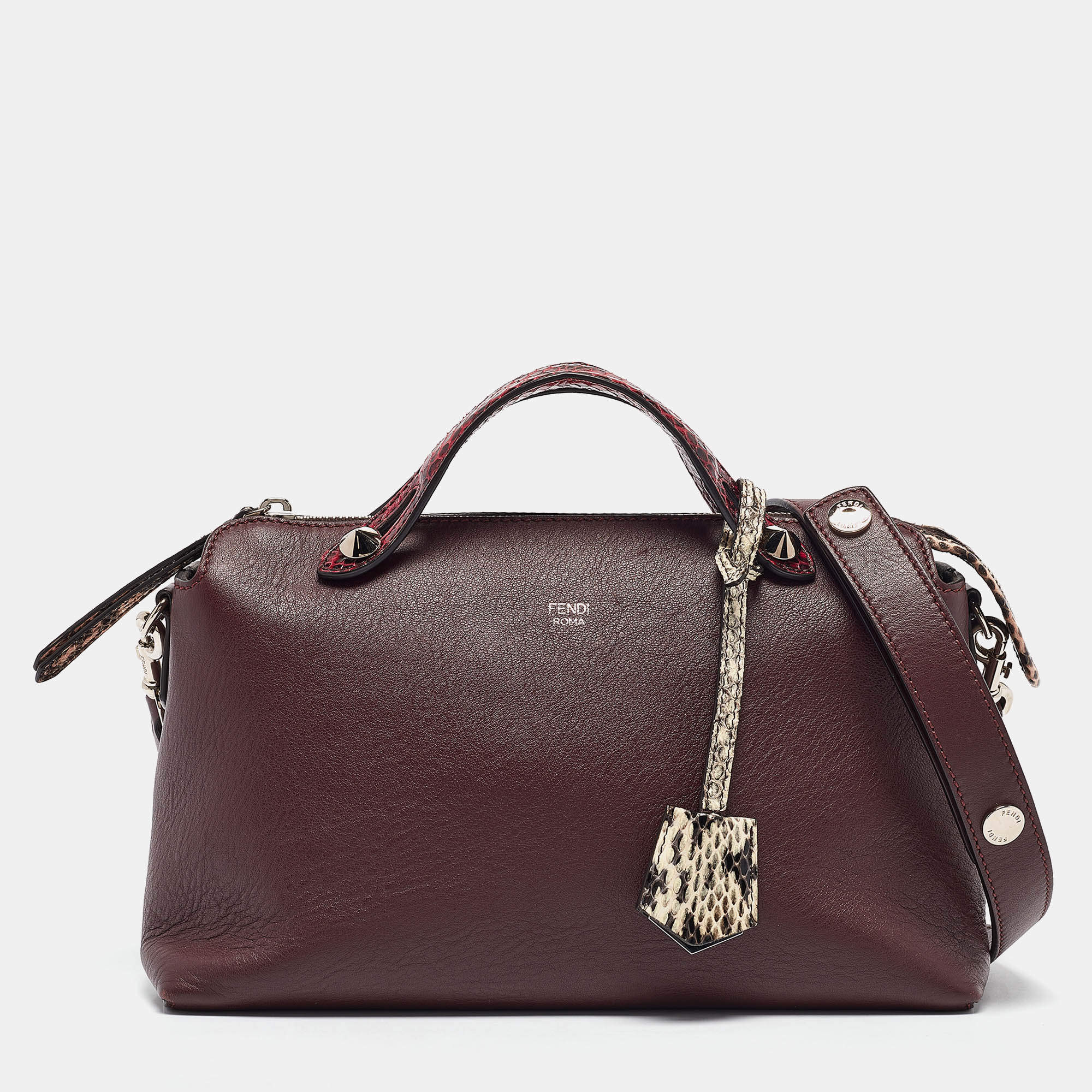 トートバッグ FENDI Printed Leather Medium By The Way Handbag 8BL155AUSZF04QL_01