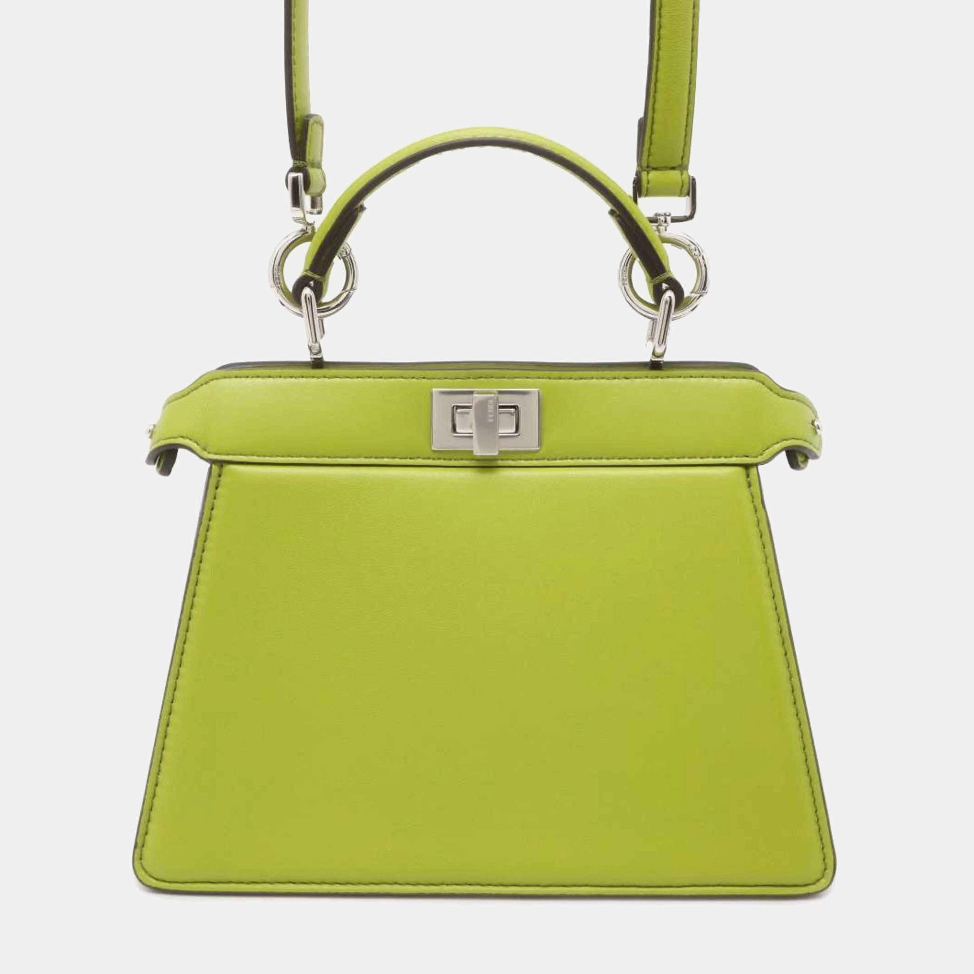 Fendi Peekaboo I See You Petit Shoulder Bag