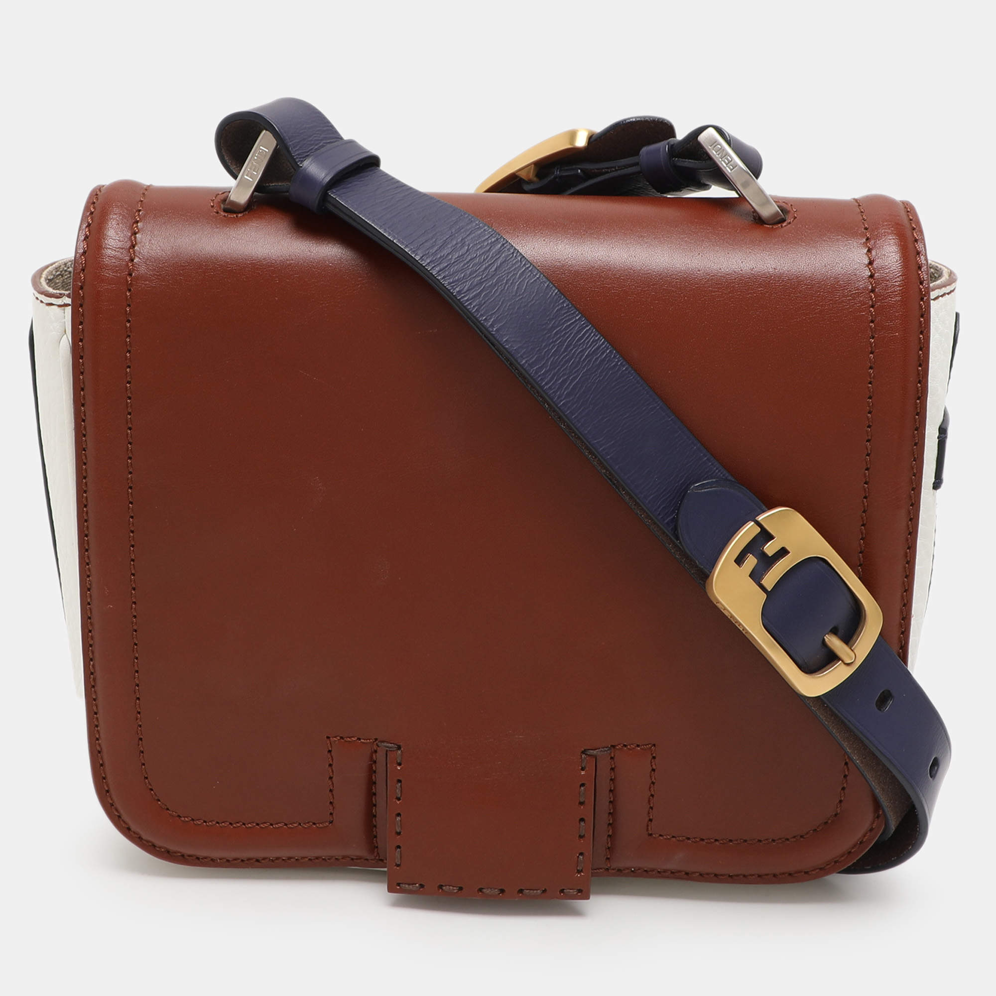 Fendi Multicolor Leather Shoulder Bag