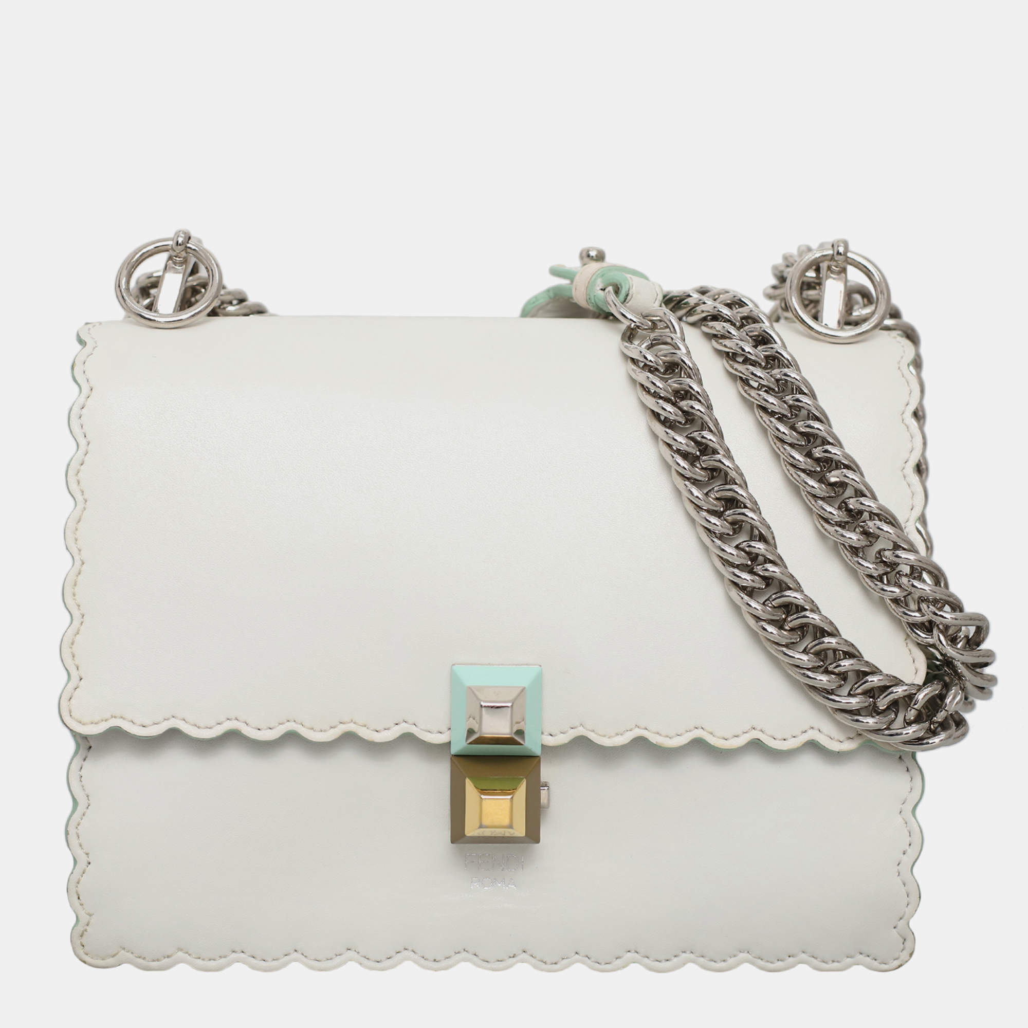 Fendi Small Kan I Chain Shoulder Bag
