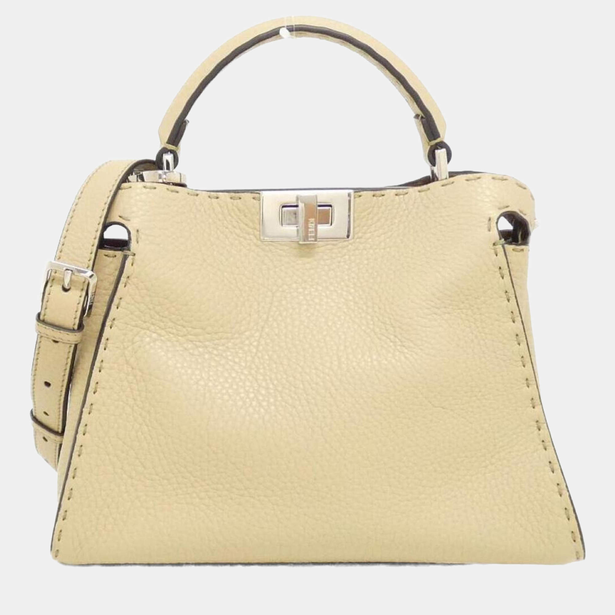 Pre Owned Fendi Selerria Peekaboo Essential Handbag