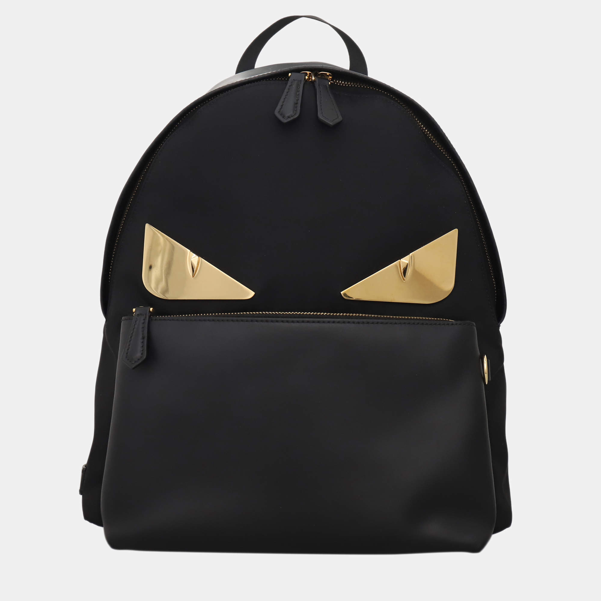 مملوكة مسبقًا Fendi Monster Bac Nylon Blackpack