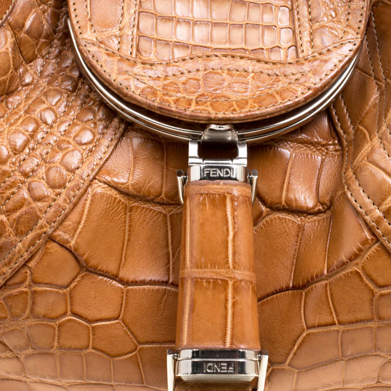 Fendi alligator spy online bag