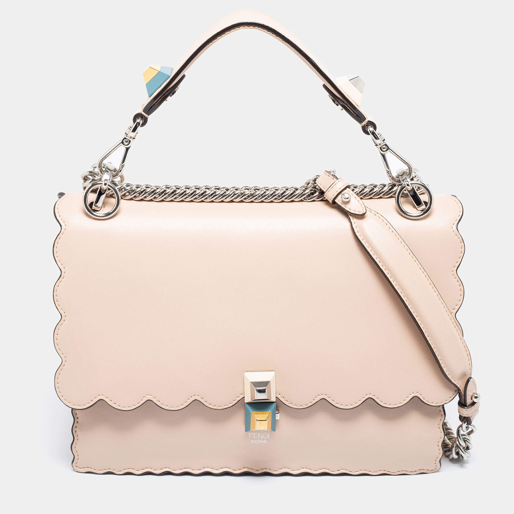 fendi kan i scalloped bag