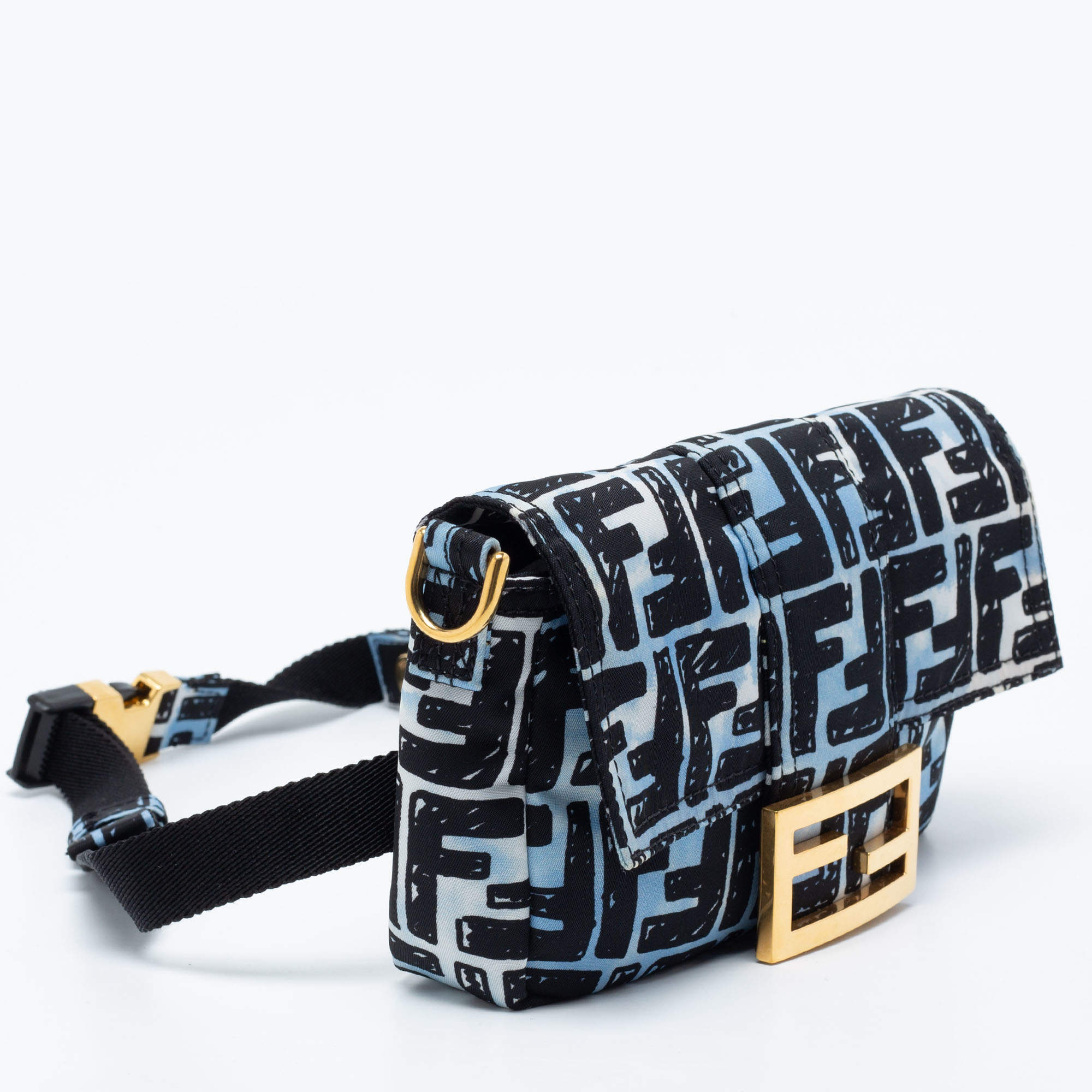 Fendi Lui Messenger Crossbody Bag in Black Calfskin Leather Pony-style  calfskin ref.861544 - Joli Closet
