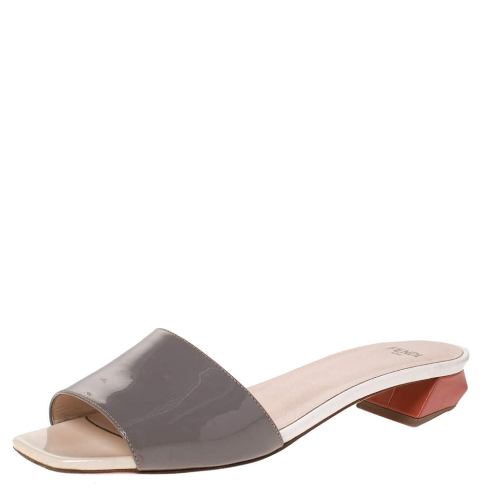 fendi slip on sandals