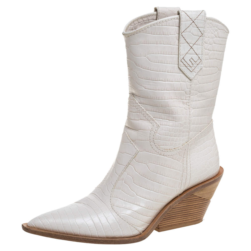 fendi white boots