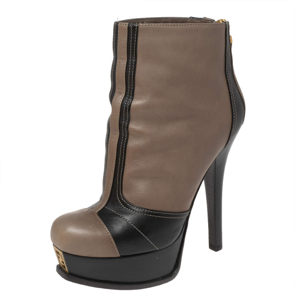 fendi platform boots