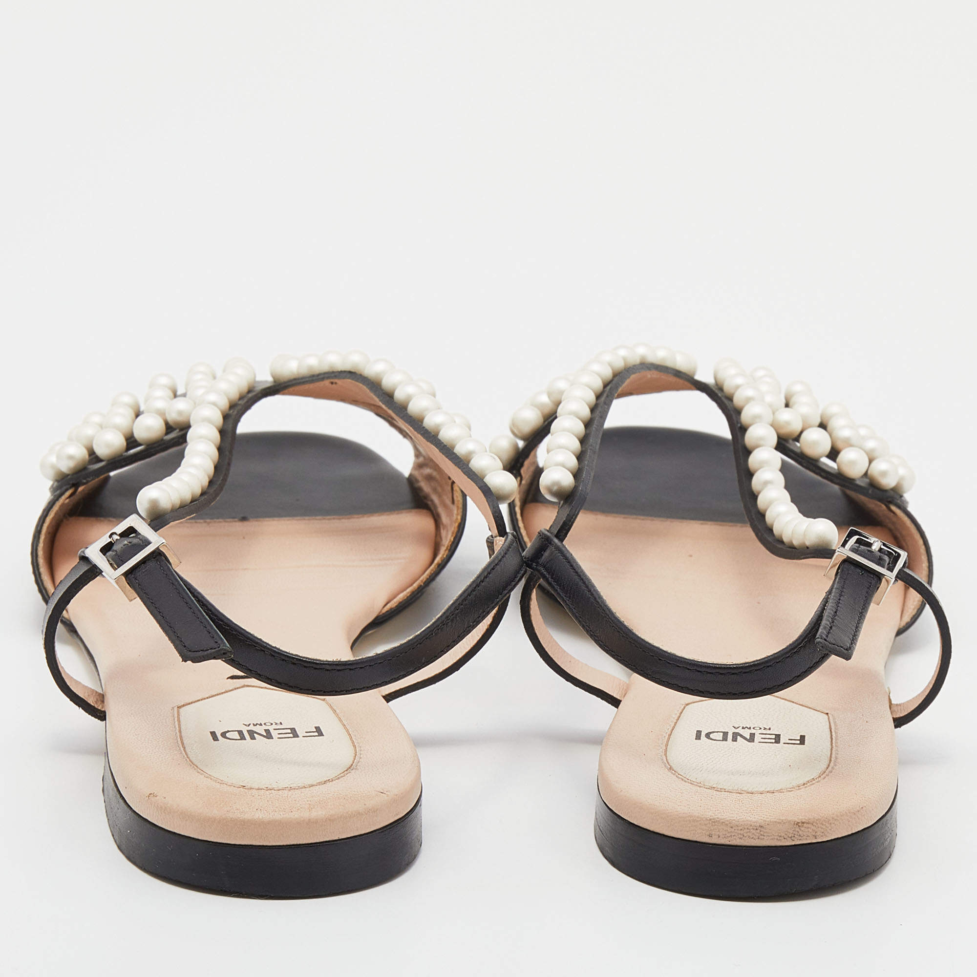 Fendi pearl sandals hotsell