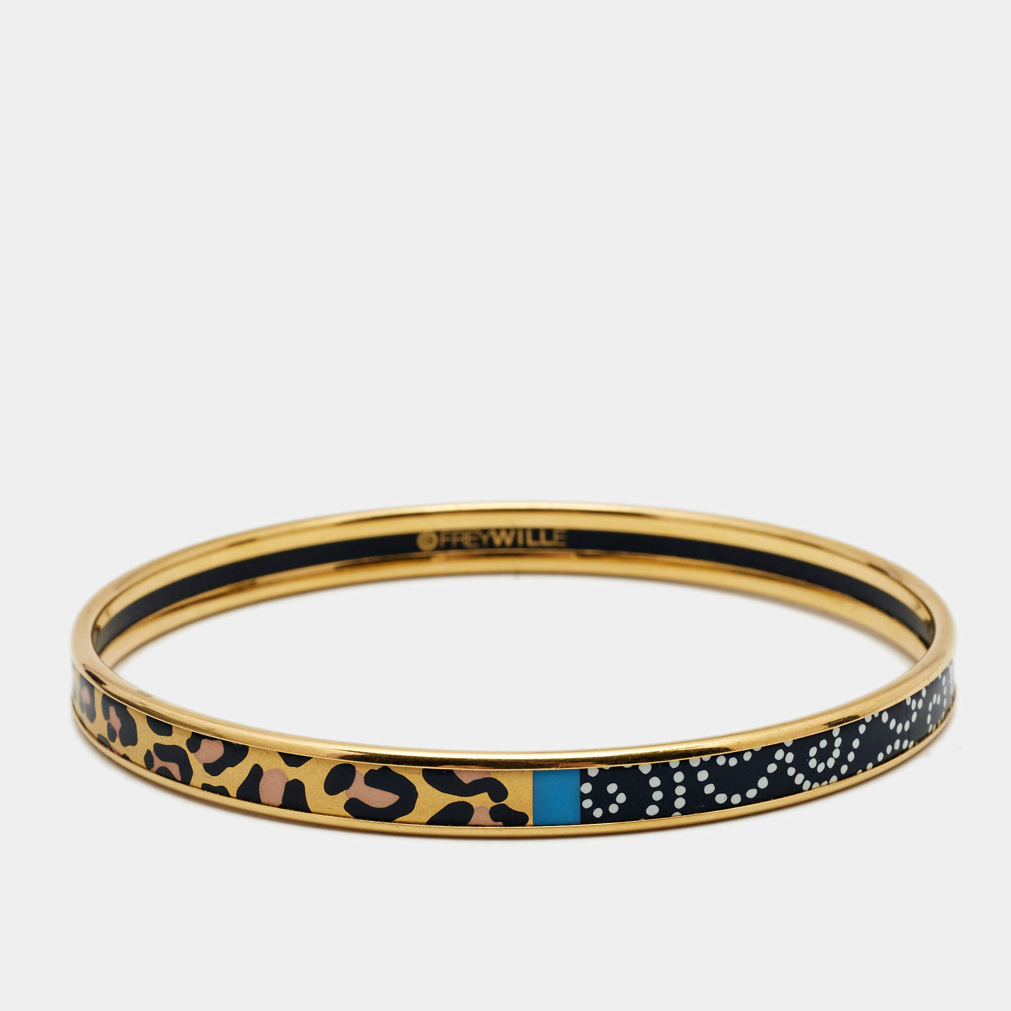 Frey Wille Spirit Of Africa Safari Bordered Ultra Bangle