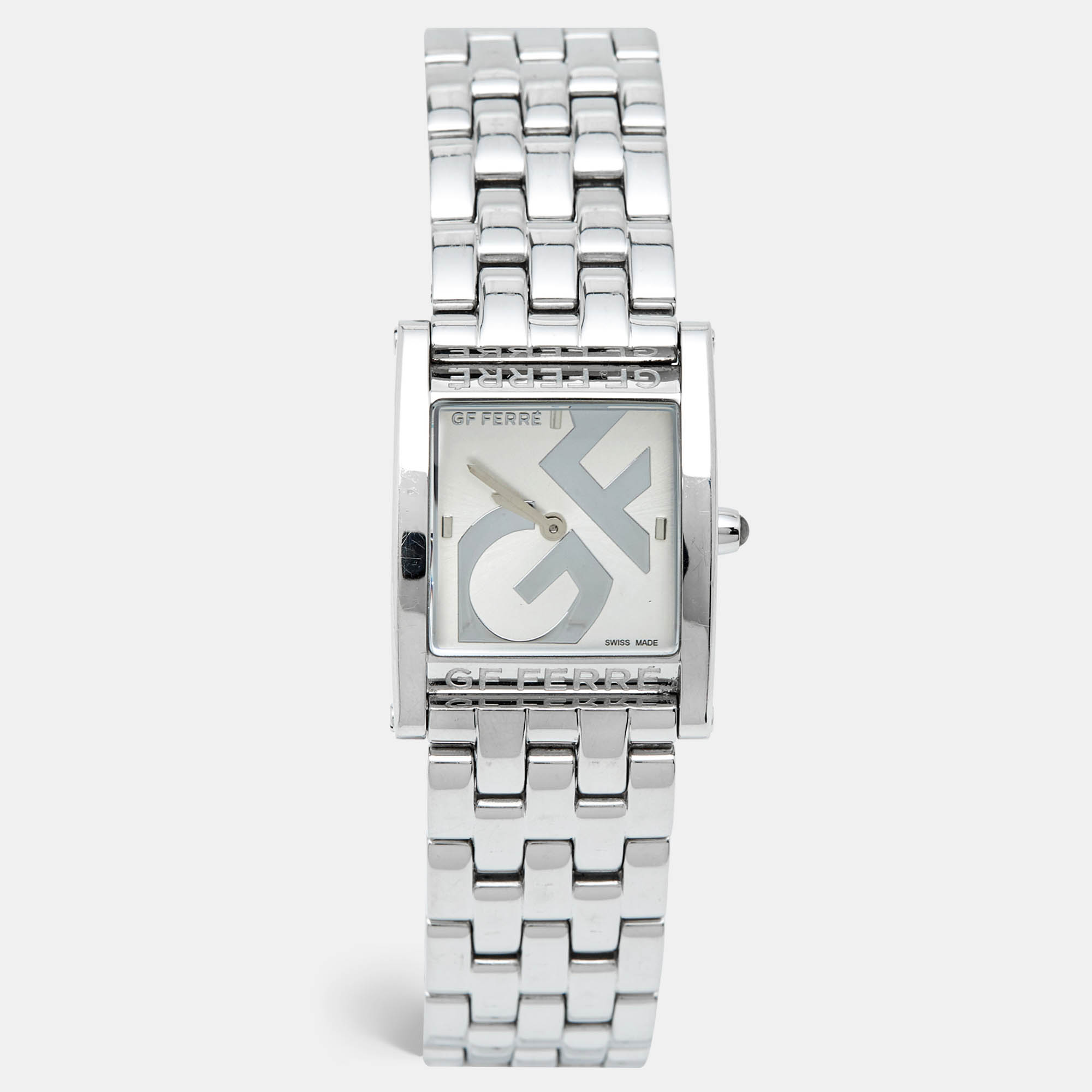 GF Ferre Silver Stainless Steel GF.9017L Women's Wristwatch 26 mm