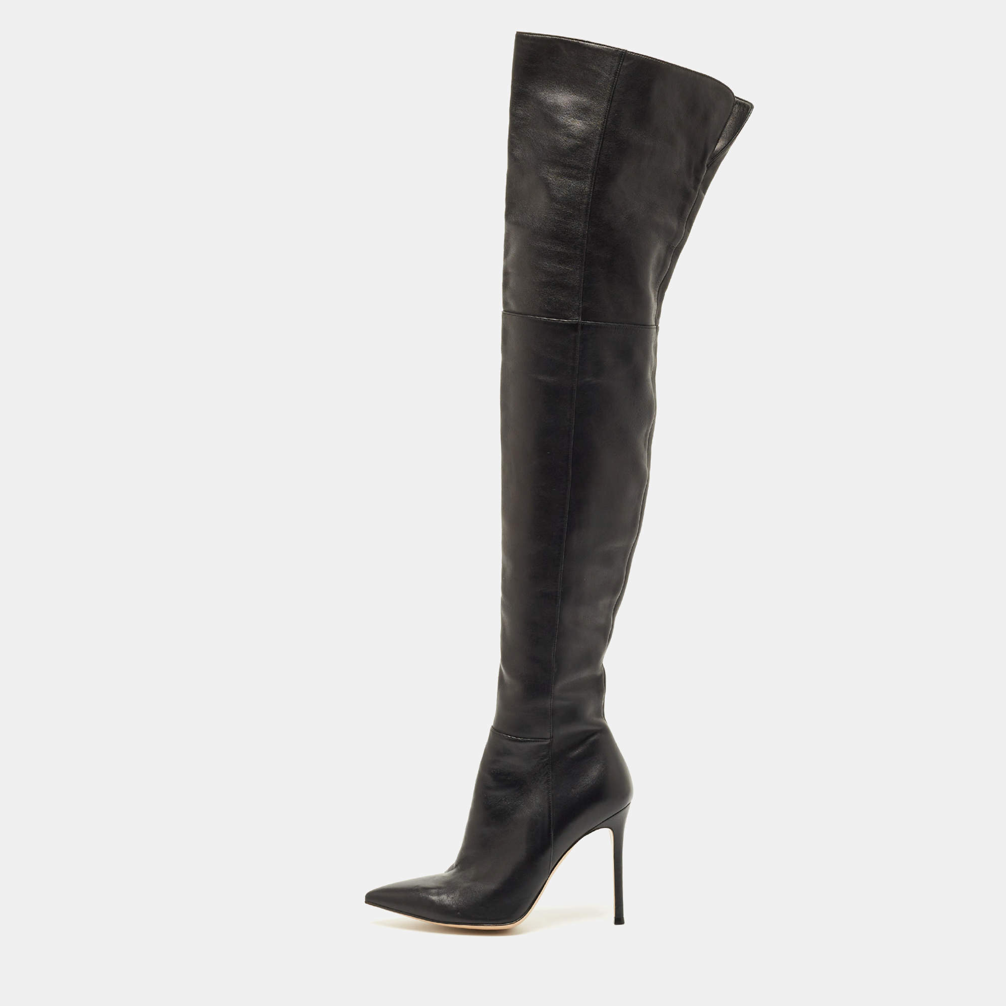 gianvito rossI ニーハイブーツ　38 Gianvito Rossi ジャンヴィトロッシ ロングブーツ MONTEY BOOT