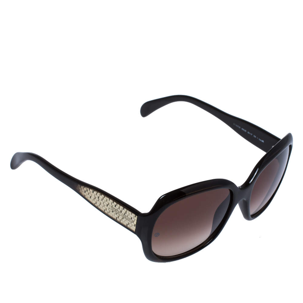 Giorgio Armani Brown Havana/ Brown Gradient GA 845/S Square Sunglasses