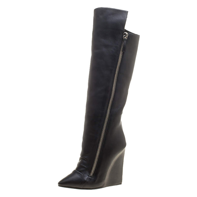 Giuseppe zanotti outlet neoprene thigh boots