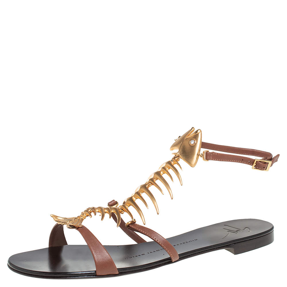 giuseppe zanotti fish sandals