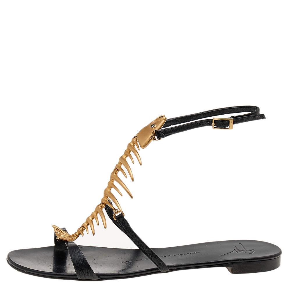 Giuseppe zanotti flat on sale shoes