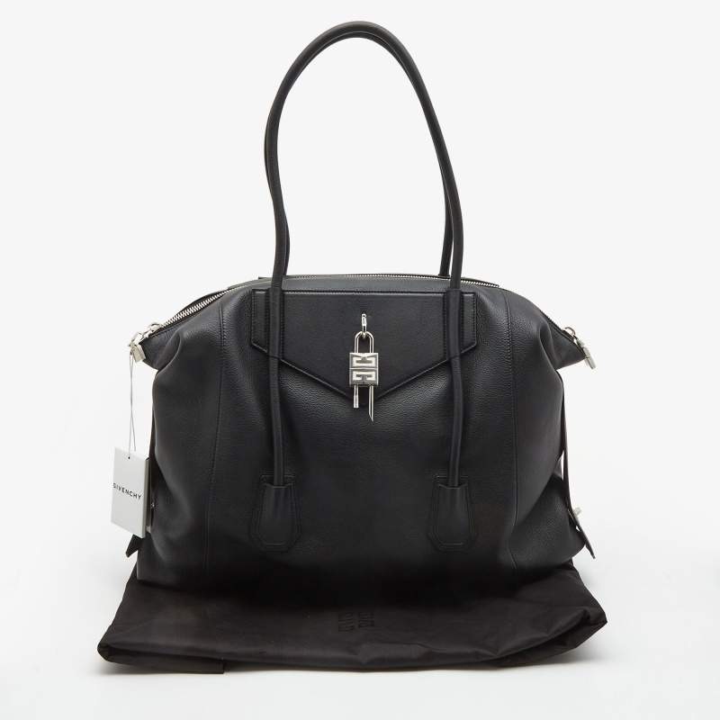 Givenchy Black Leather Large Antigona Soft Tote