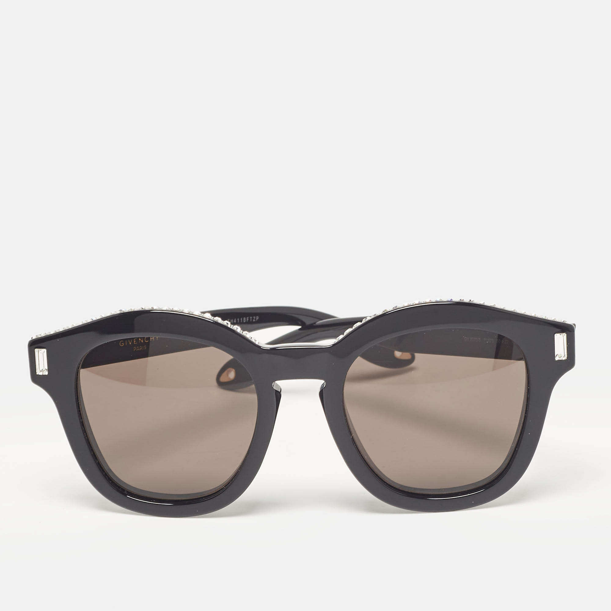 Givenchy Black GV7070/S Crystals Square Sunglasses