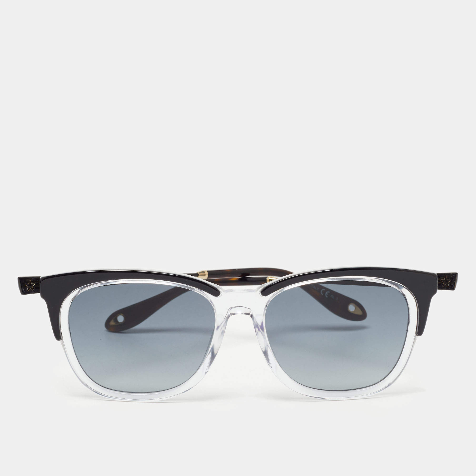 Pre Owned Givenchy Black GV7072/S Gradient Sunglasses