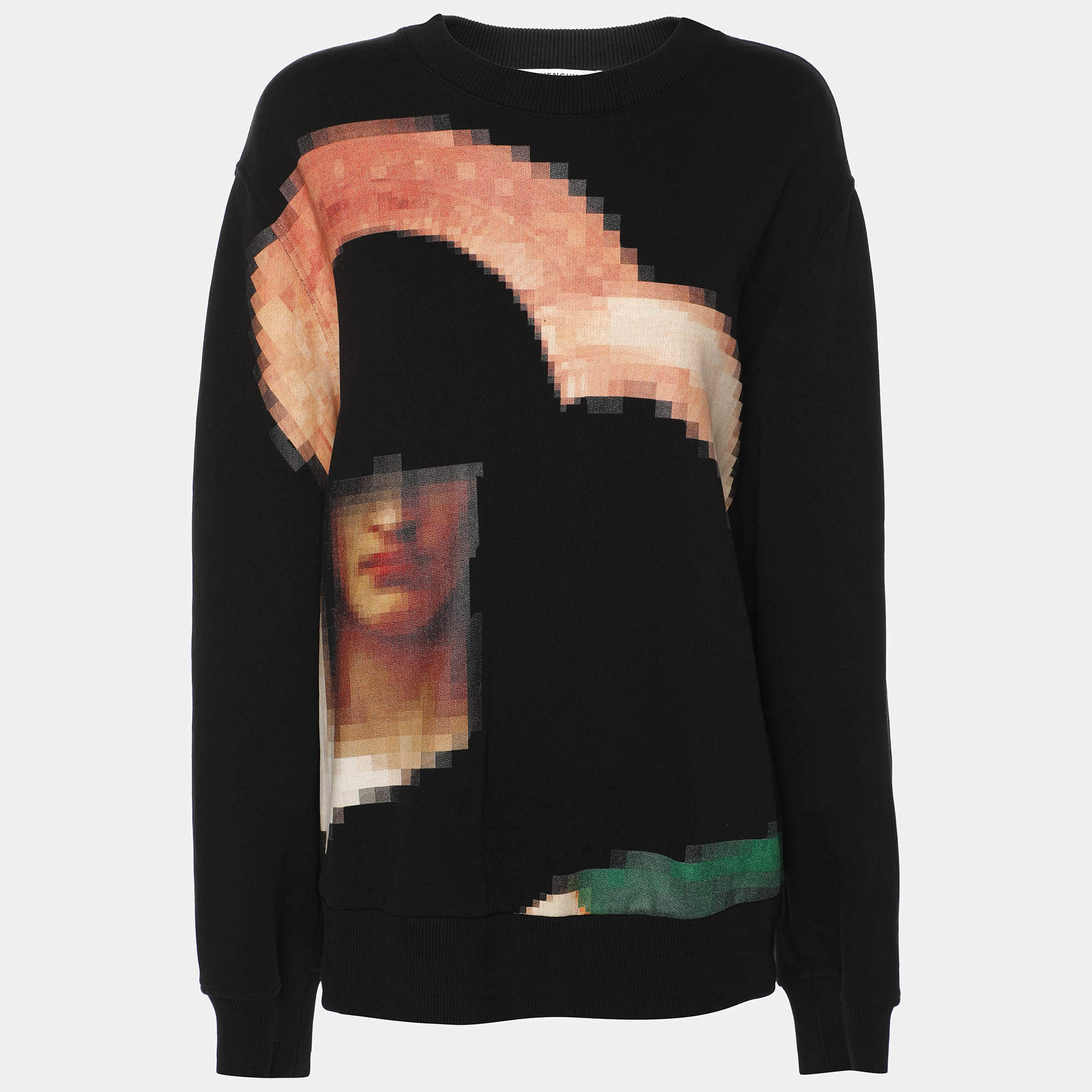 Givenchy Black Cotton Madonna Sweatshirt M