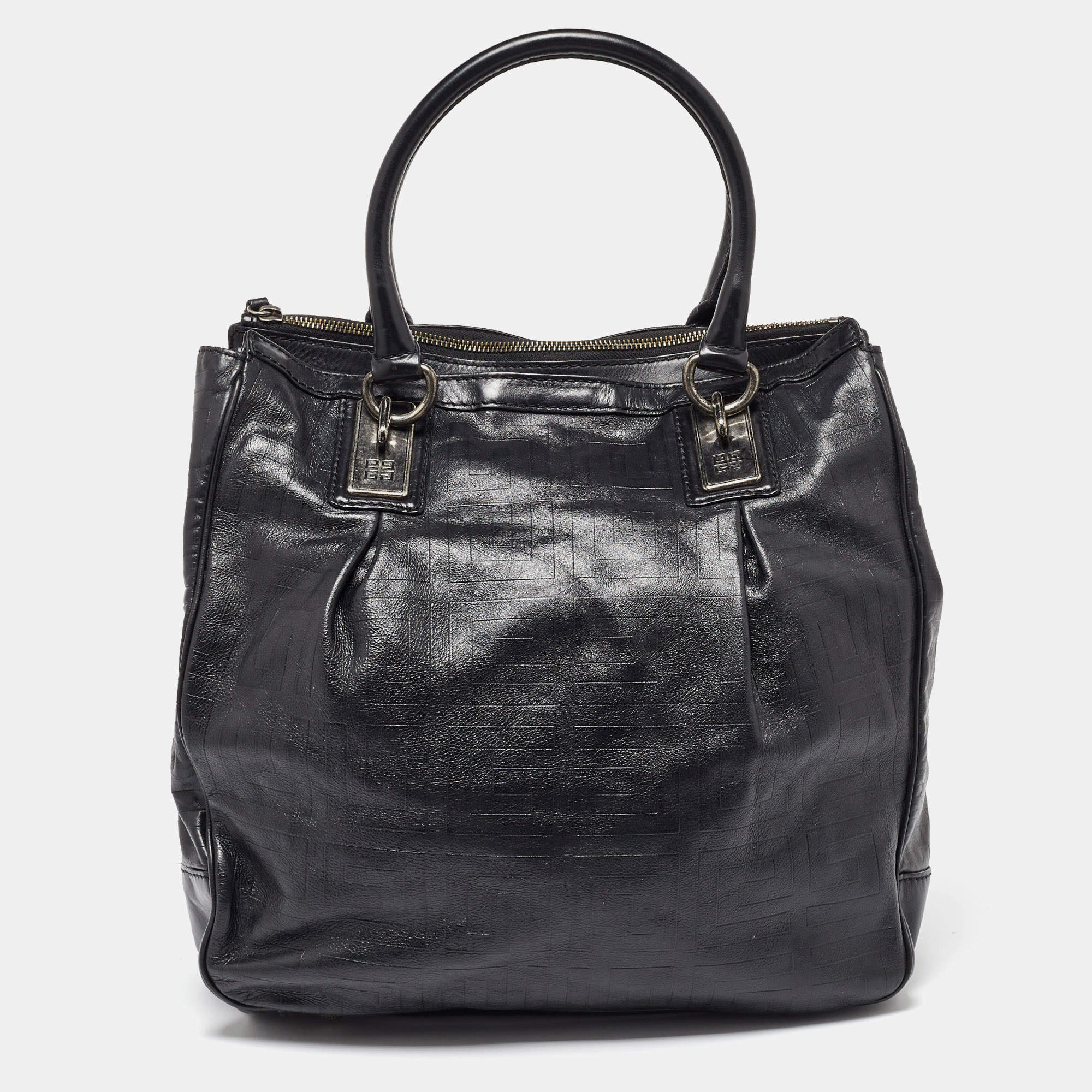 Givenchy Black Leather Shopper Tote