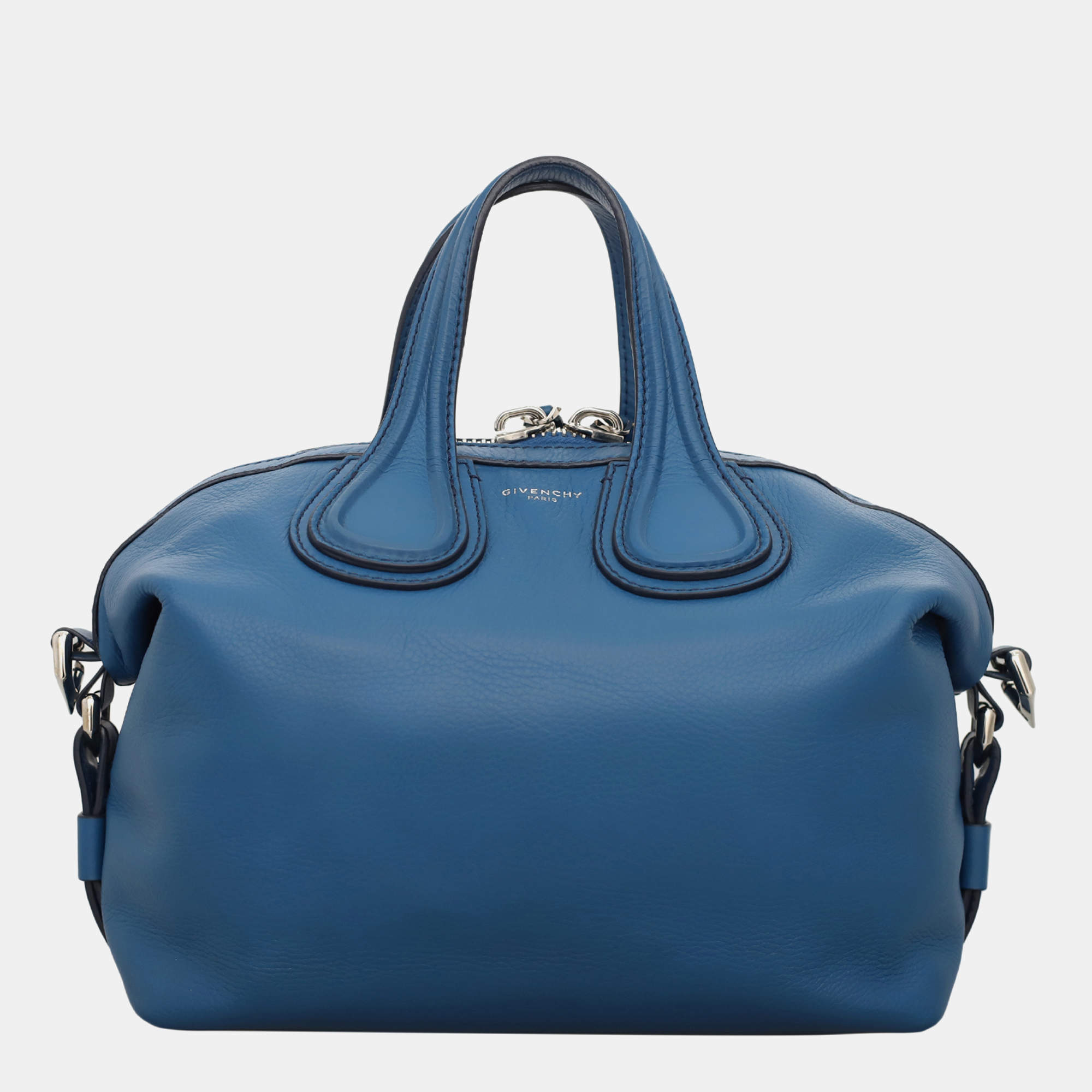 Givenchy Blue Leather Nightingale Small Bag