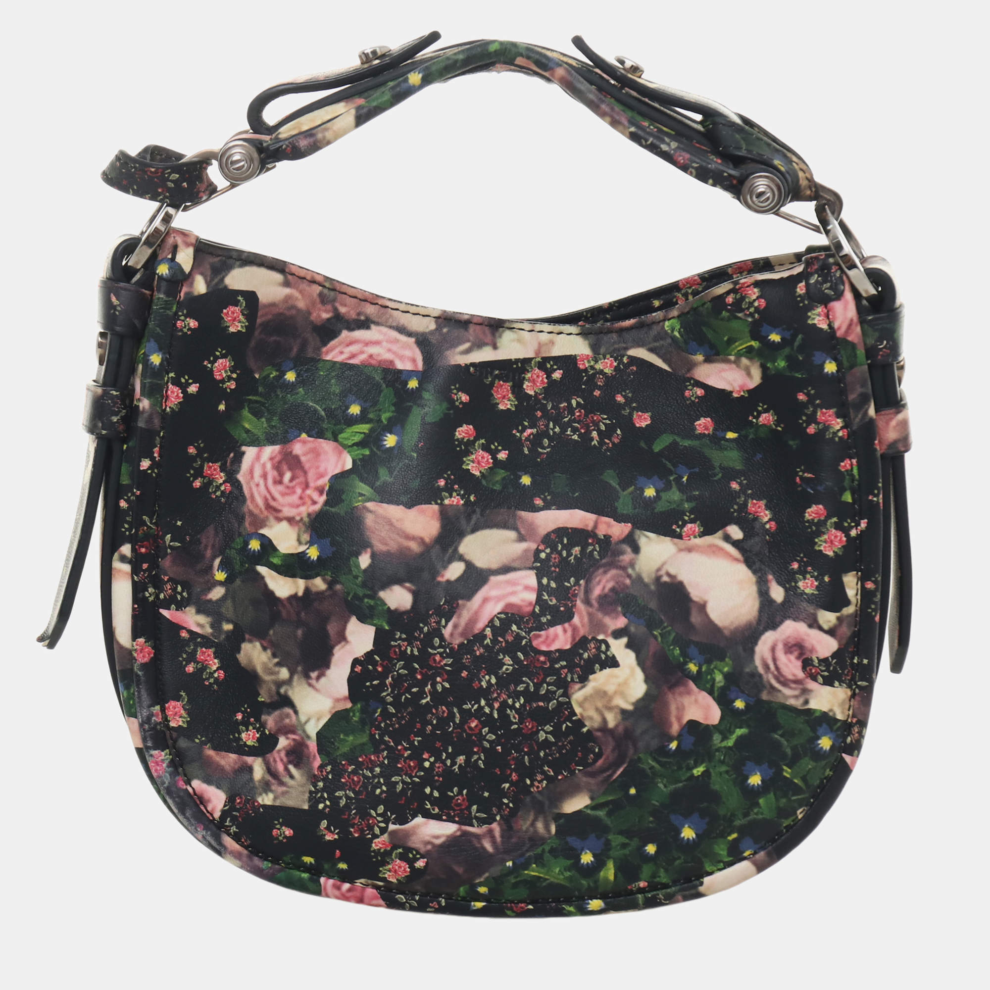 مملوكة مسبقًا Givenchy Resort 2014 Floral Lambskin Obsedia Small Hobo Bag