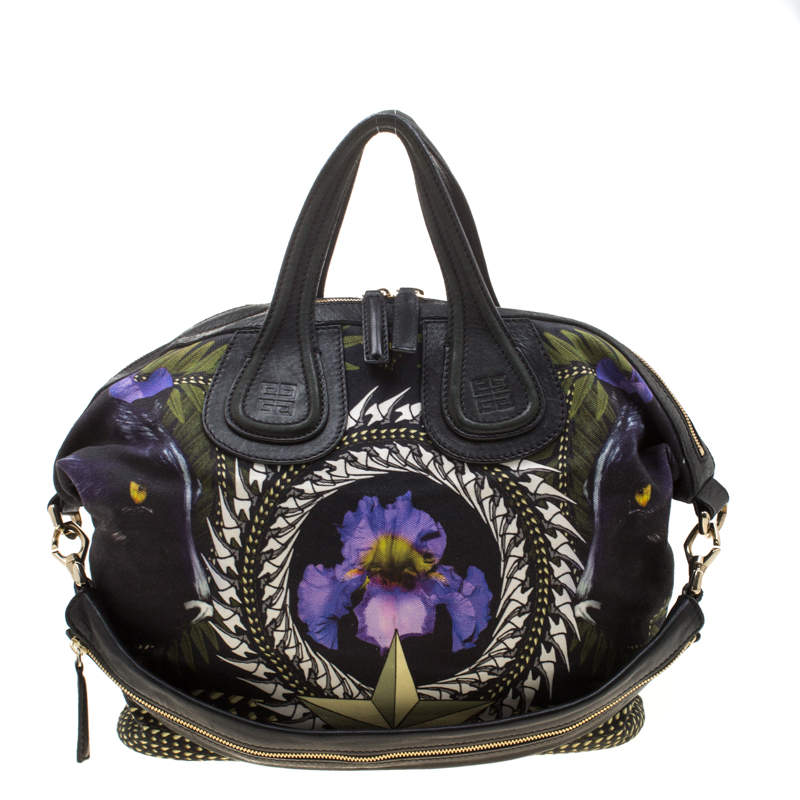 Givenchy Multicolor Nightingale Canvas Tote